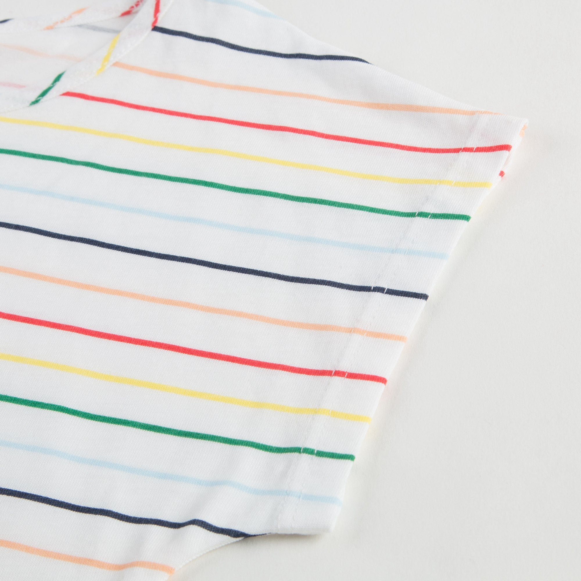 Girls 2 In 1 Striped T-Shirt