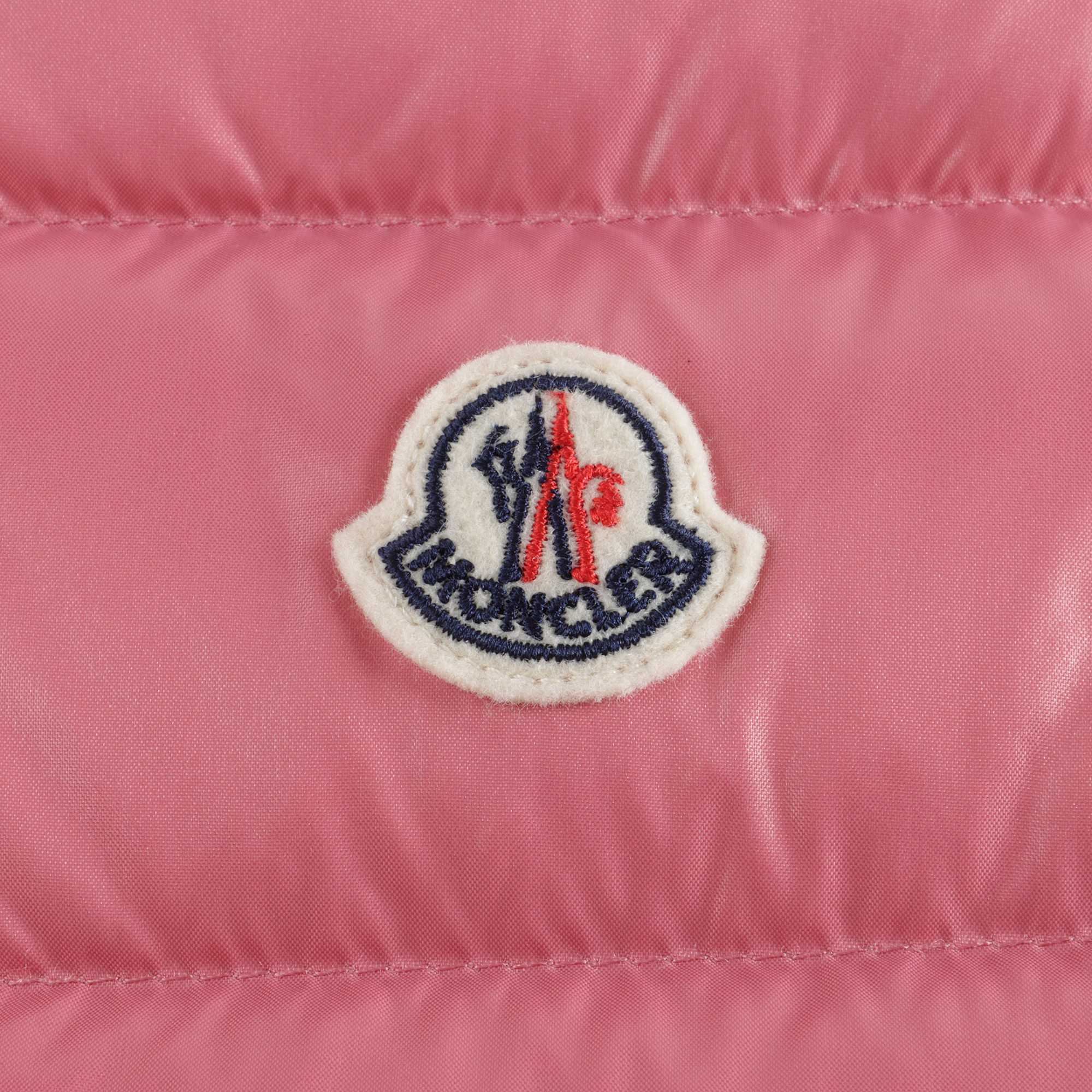 Girls Bright Pink "GHANY" Padded Down Gilet