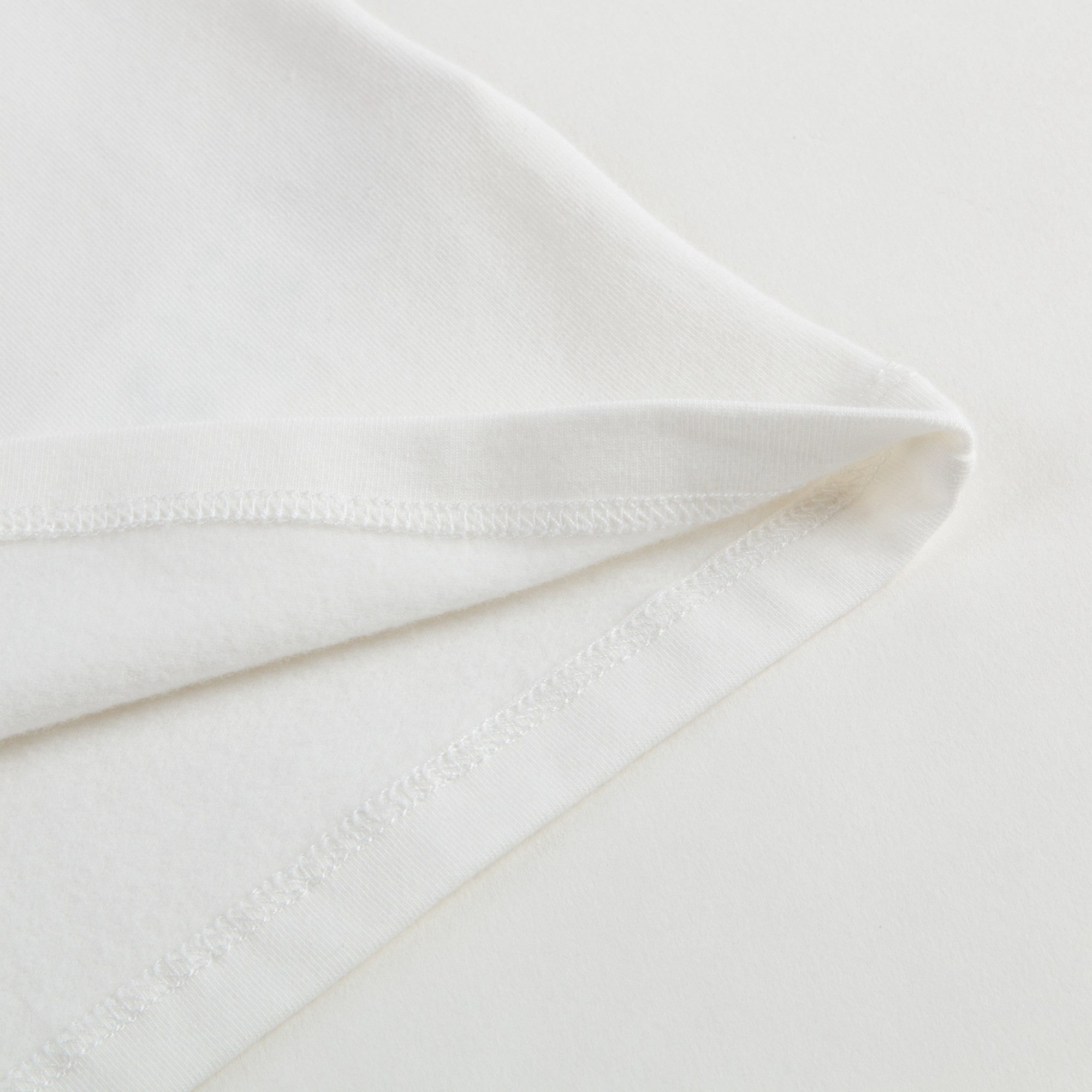 Girls Ivory Cotton T-shirt with Yellow Bow