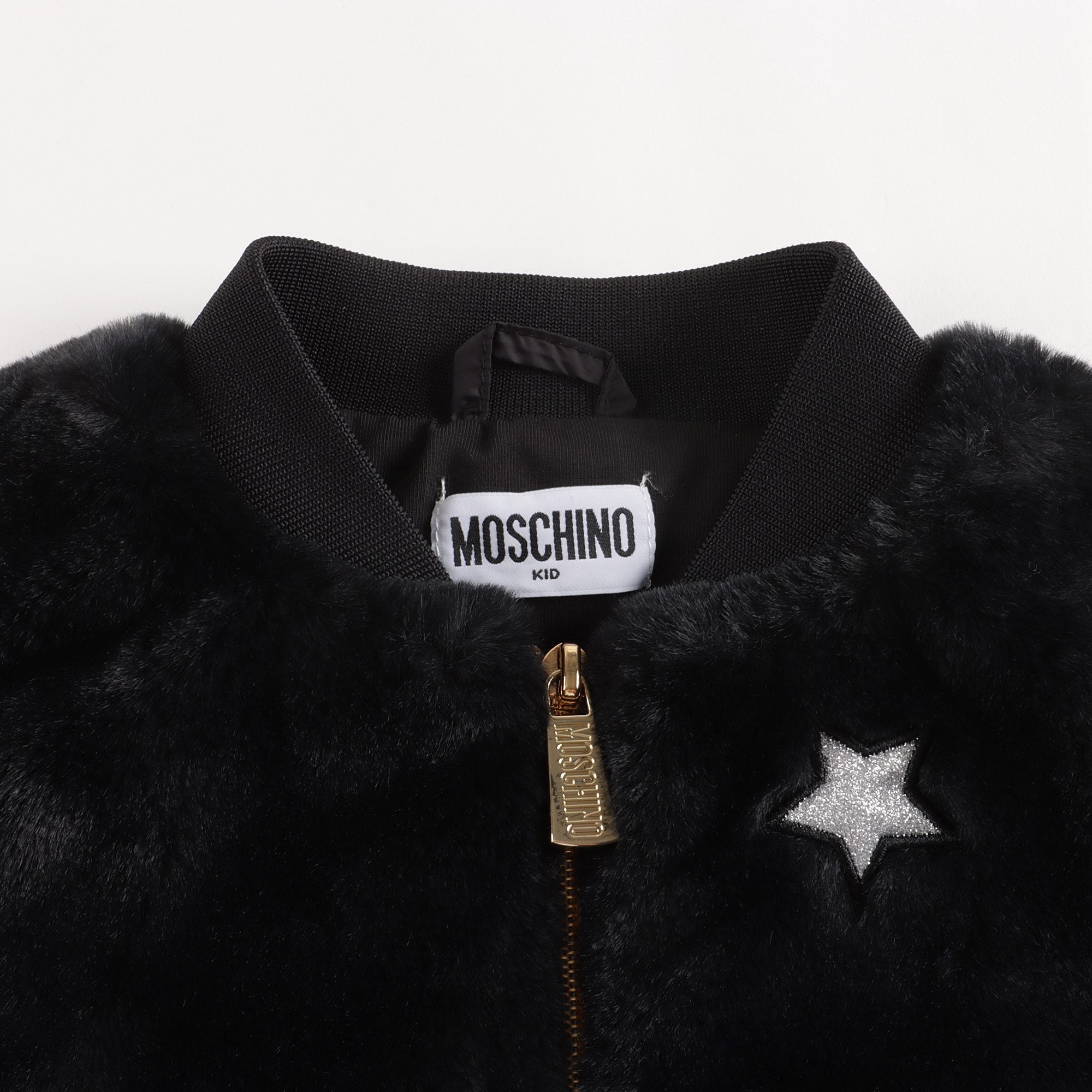 Girls Black Logo Jacket