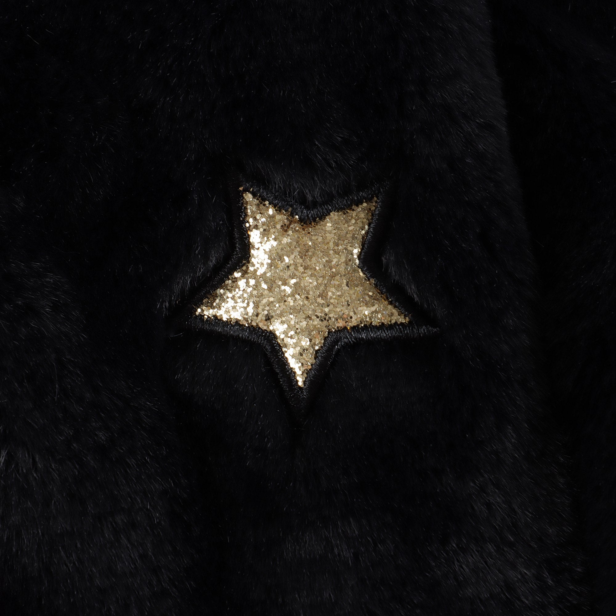 Girls Black Logo Jacket