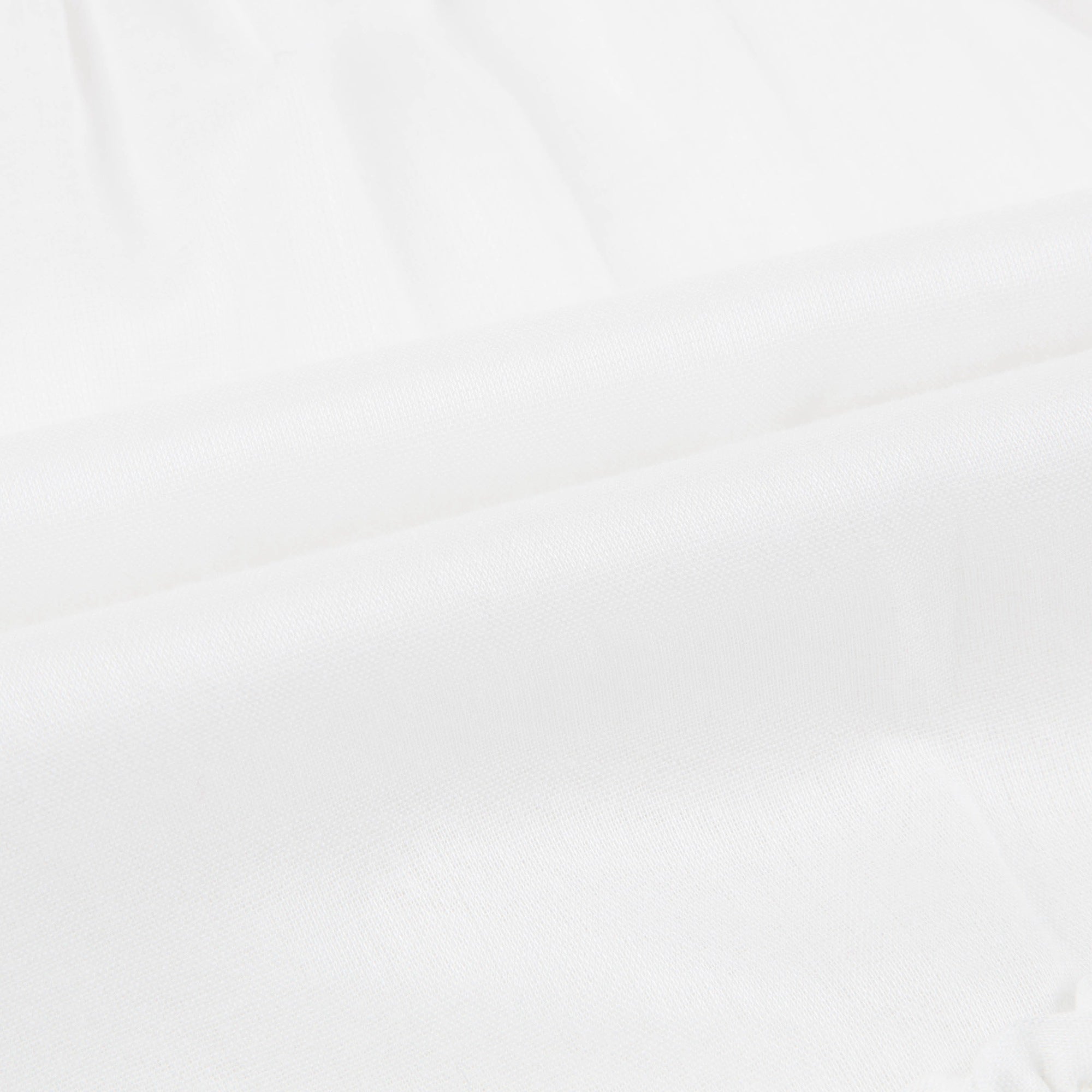 Girls White Cotton Bloues