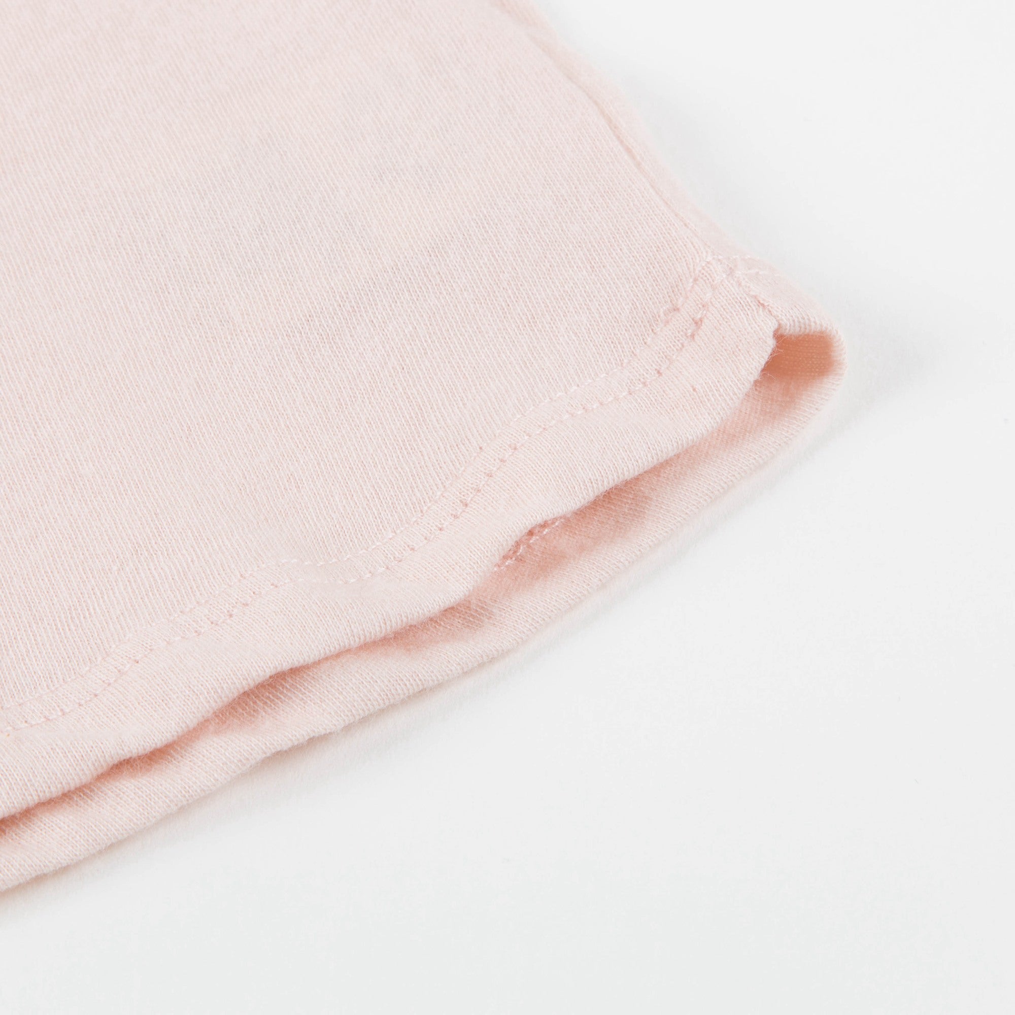Girls Blush Pink Cotton Jersey T-shirt