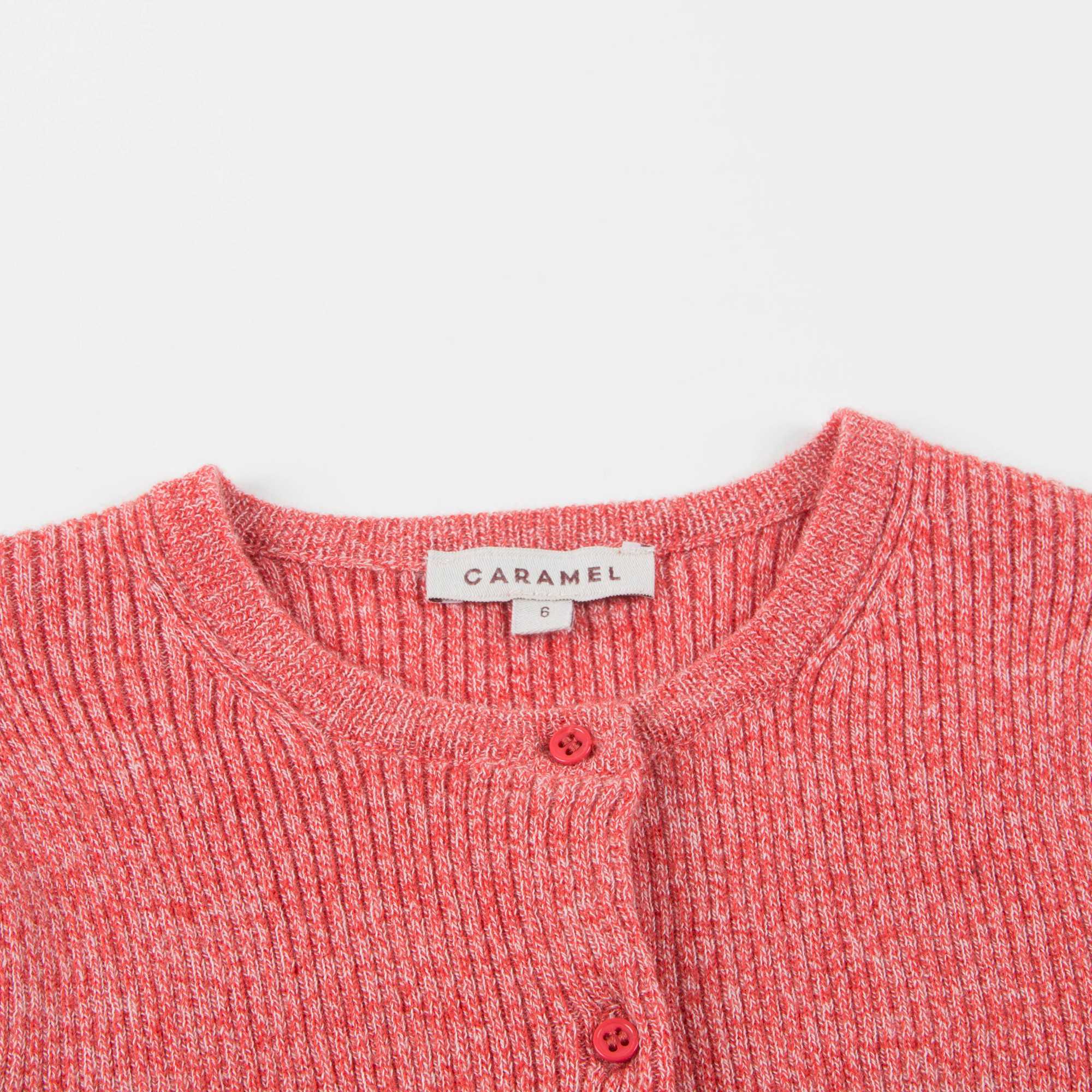 Girls Strawberry Knitwear Cardigan