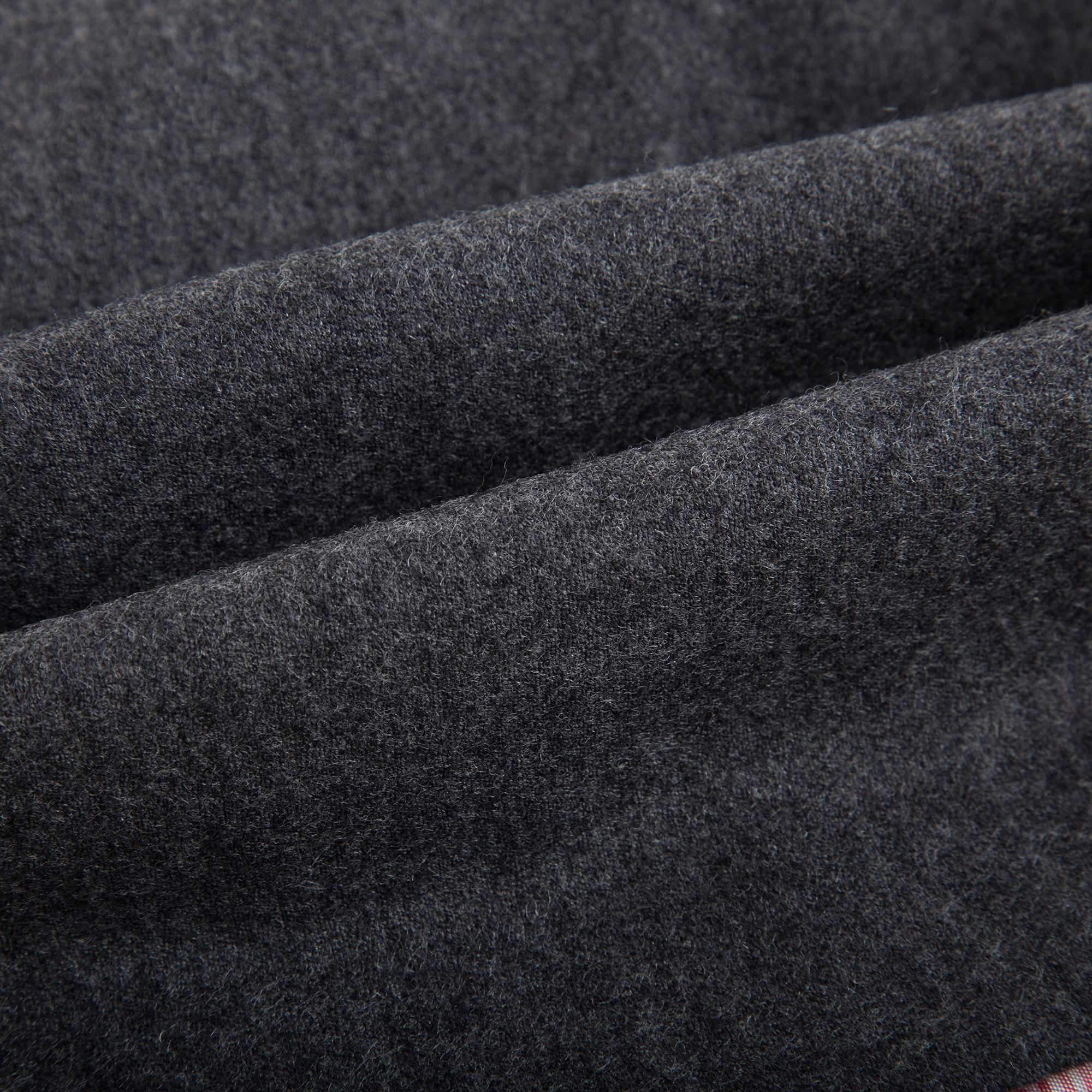 Girls Medium Grey Wool Skirt