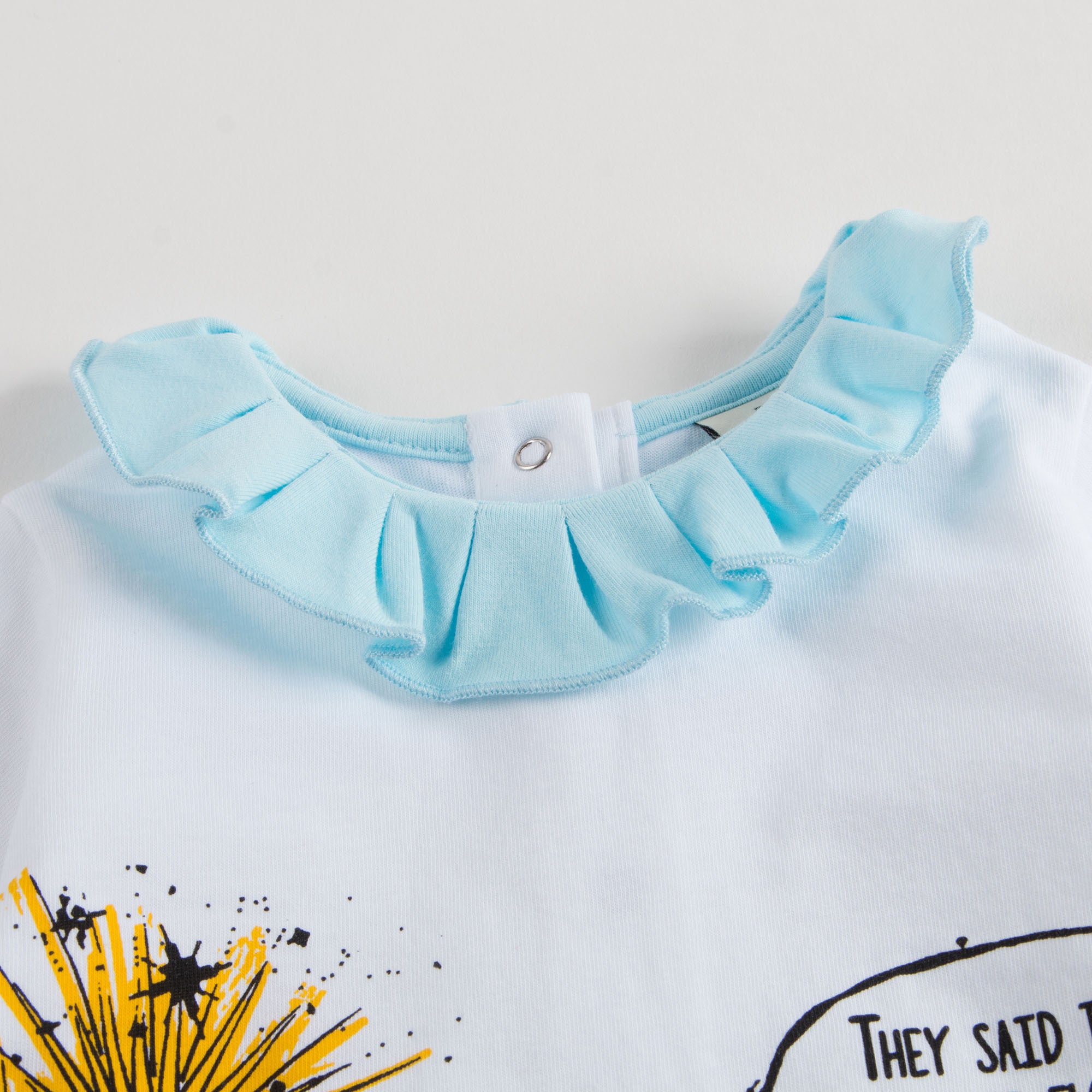 Baby Girls White Cotton Blouse