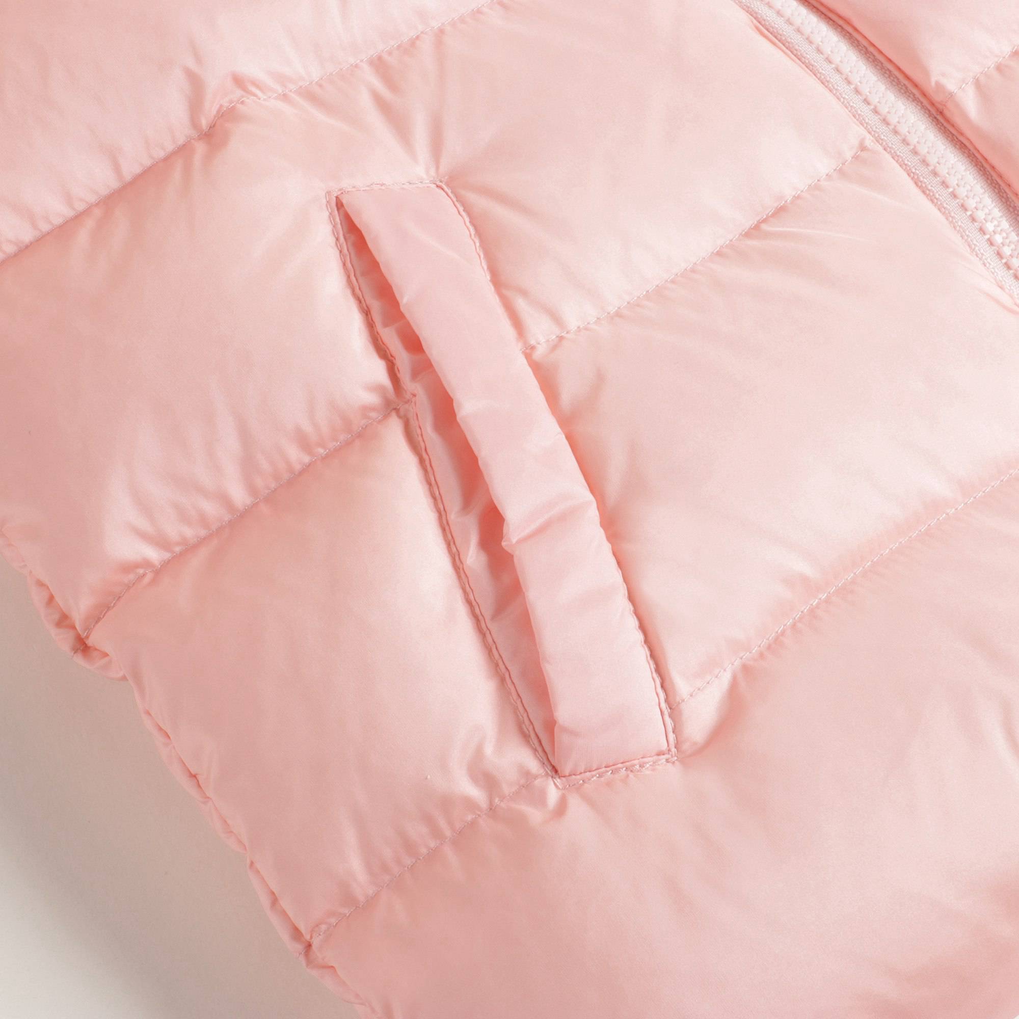 Baby Girls Pink Padded Jacket