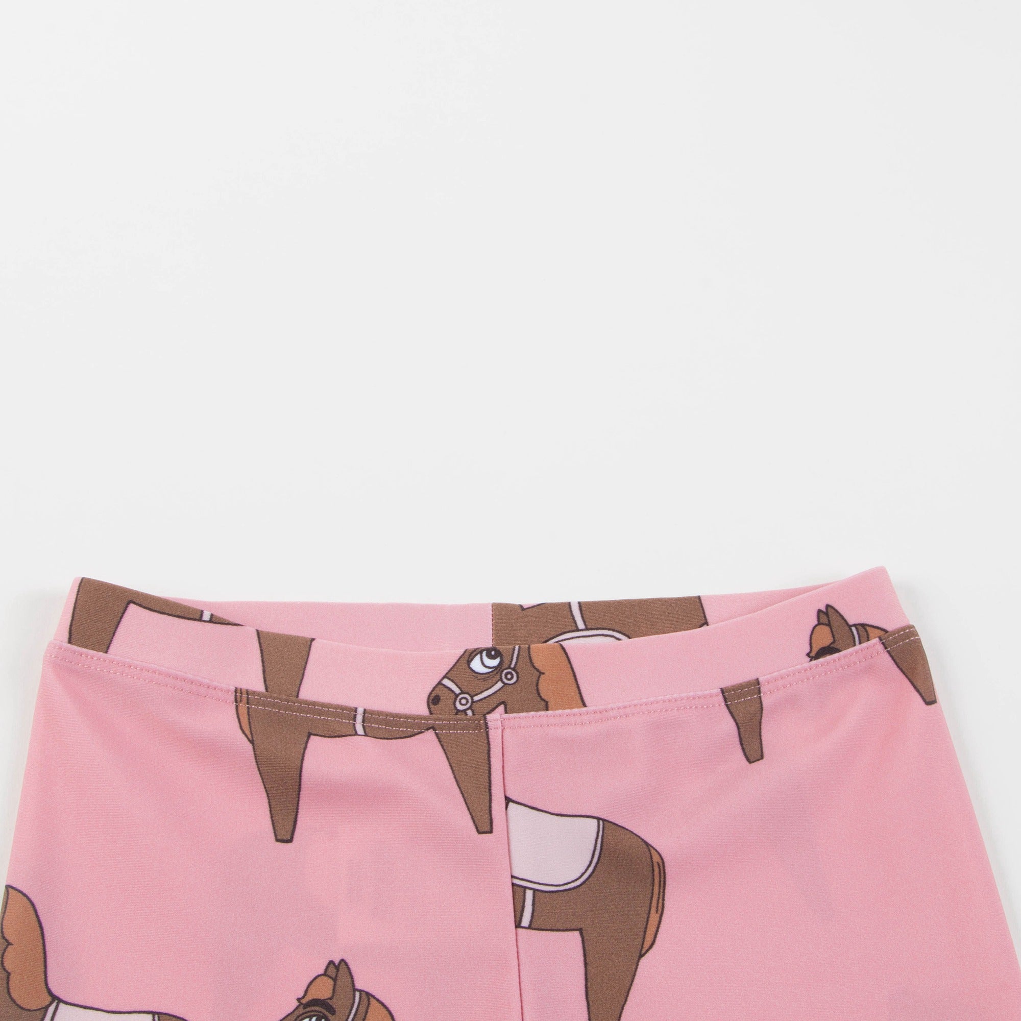 Girls Pink Horse Fancy Swimwear Leggings