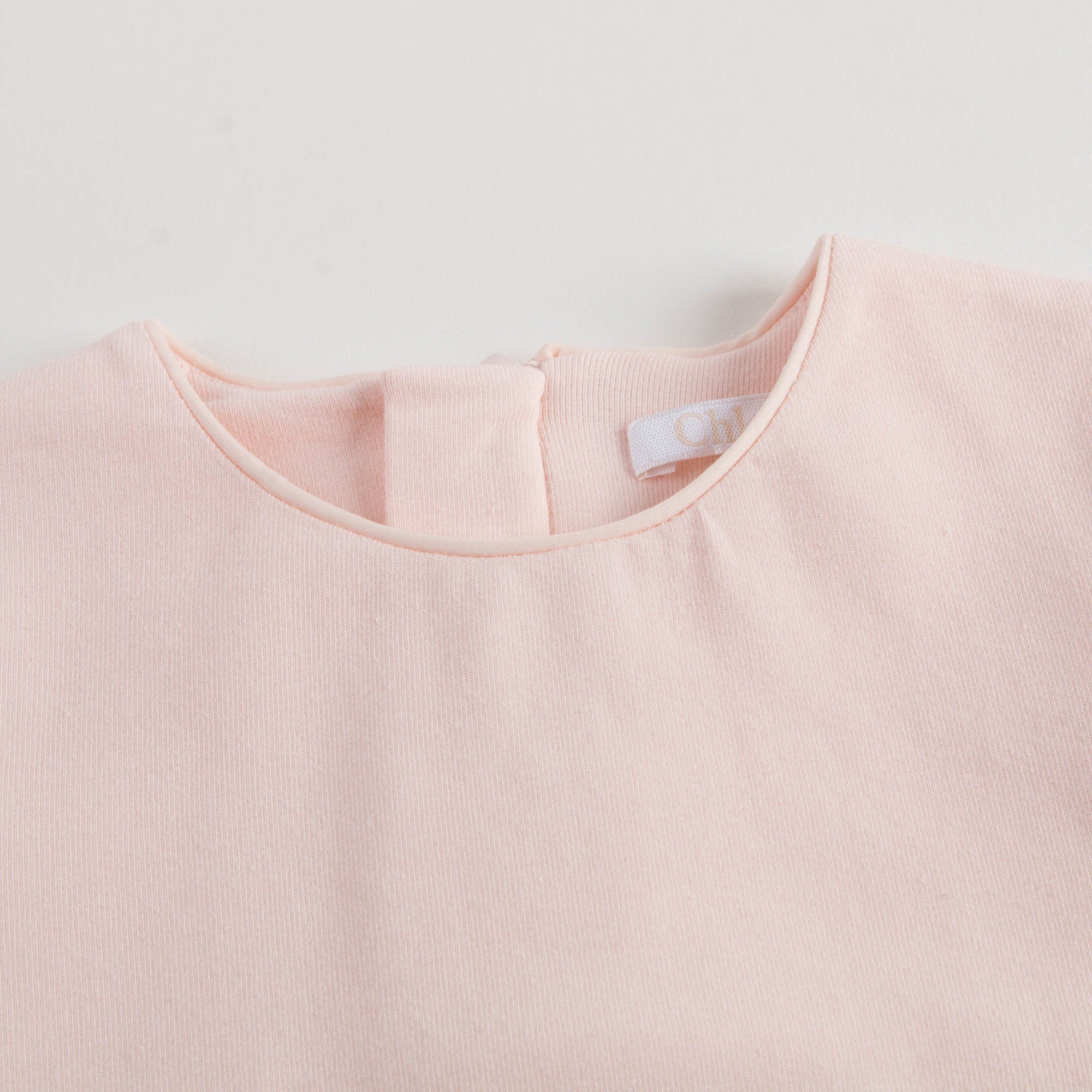 Baby Girls Pink Jersey Dress