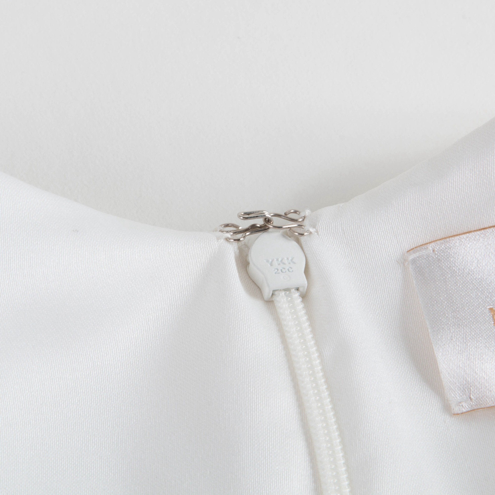 Girls White Embroidered Luxe Dress