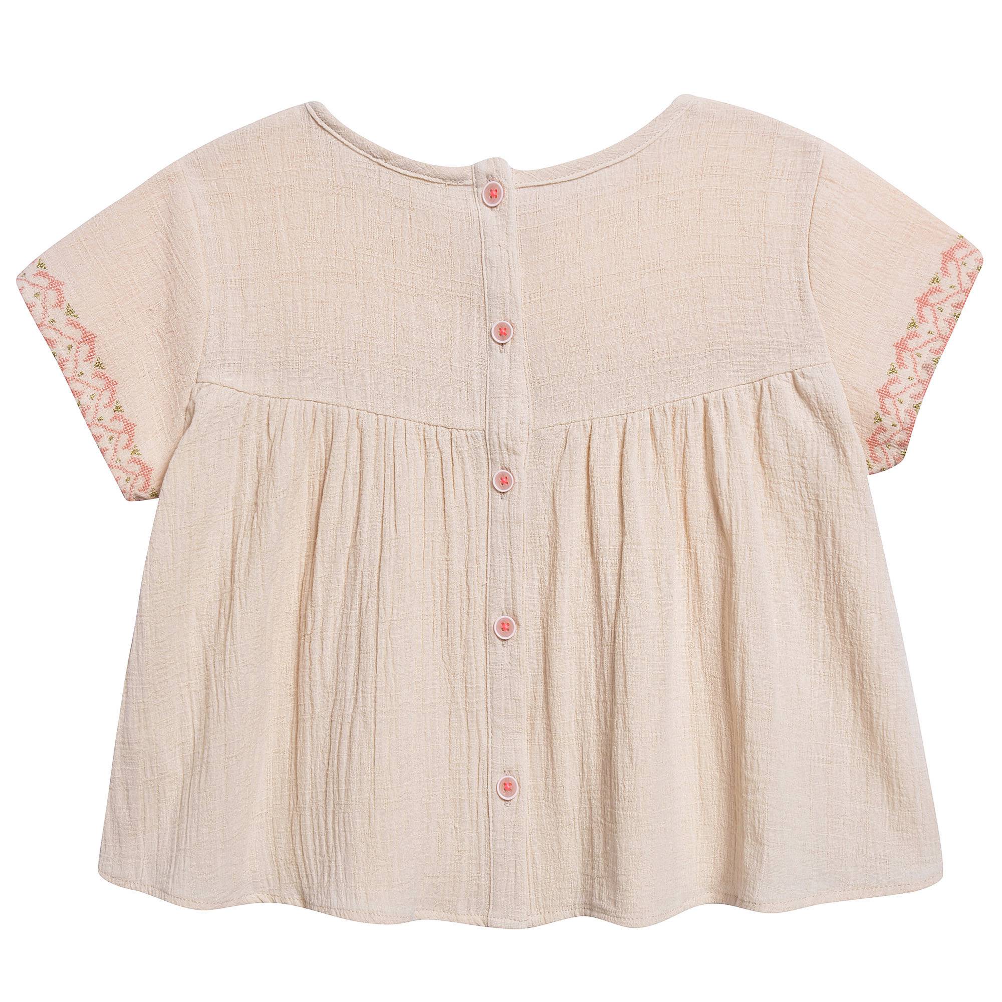 Girls Beige "Kabylie" Top