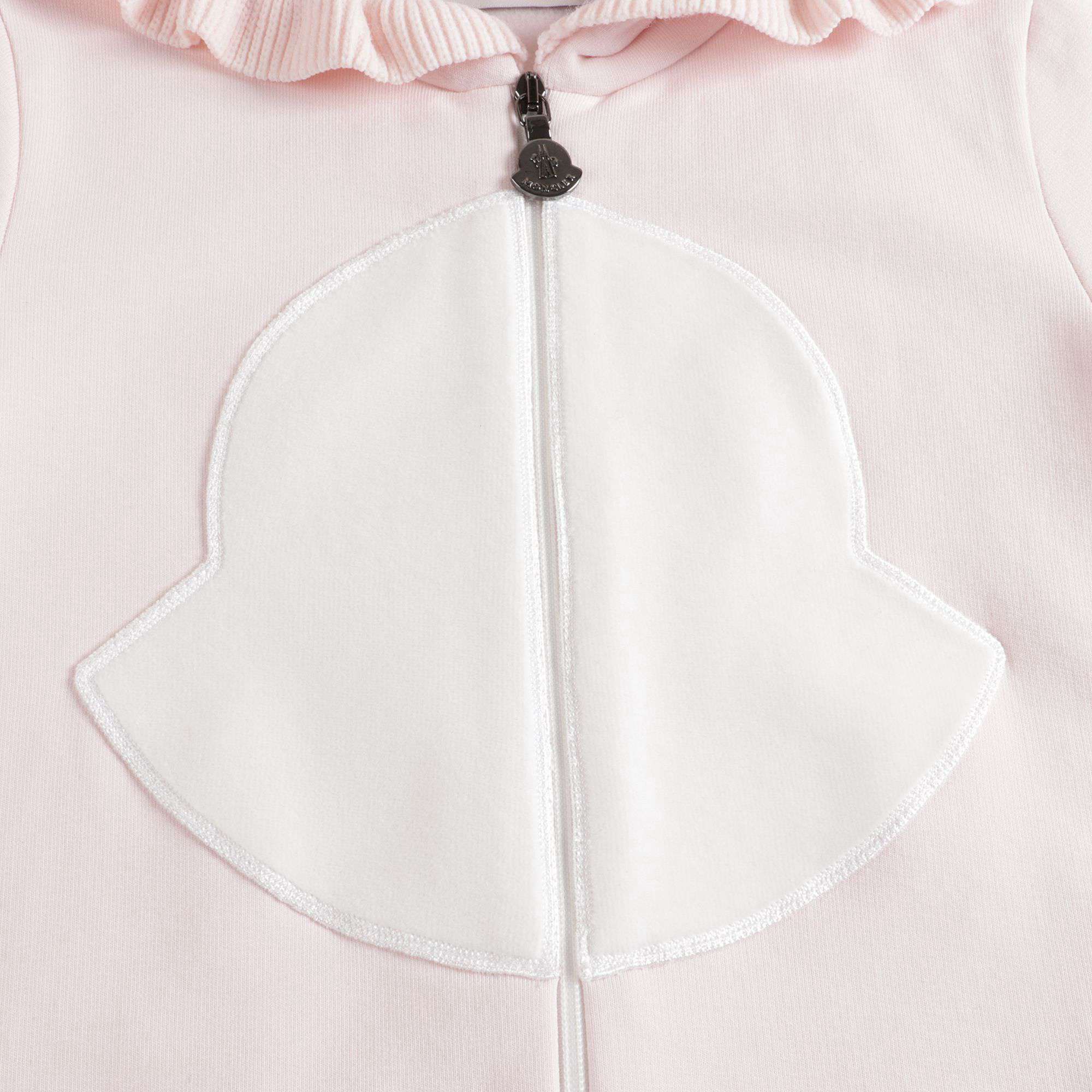 Baby Girls Light Pink Hoodie