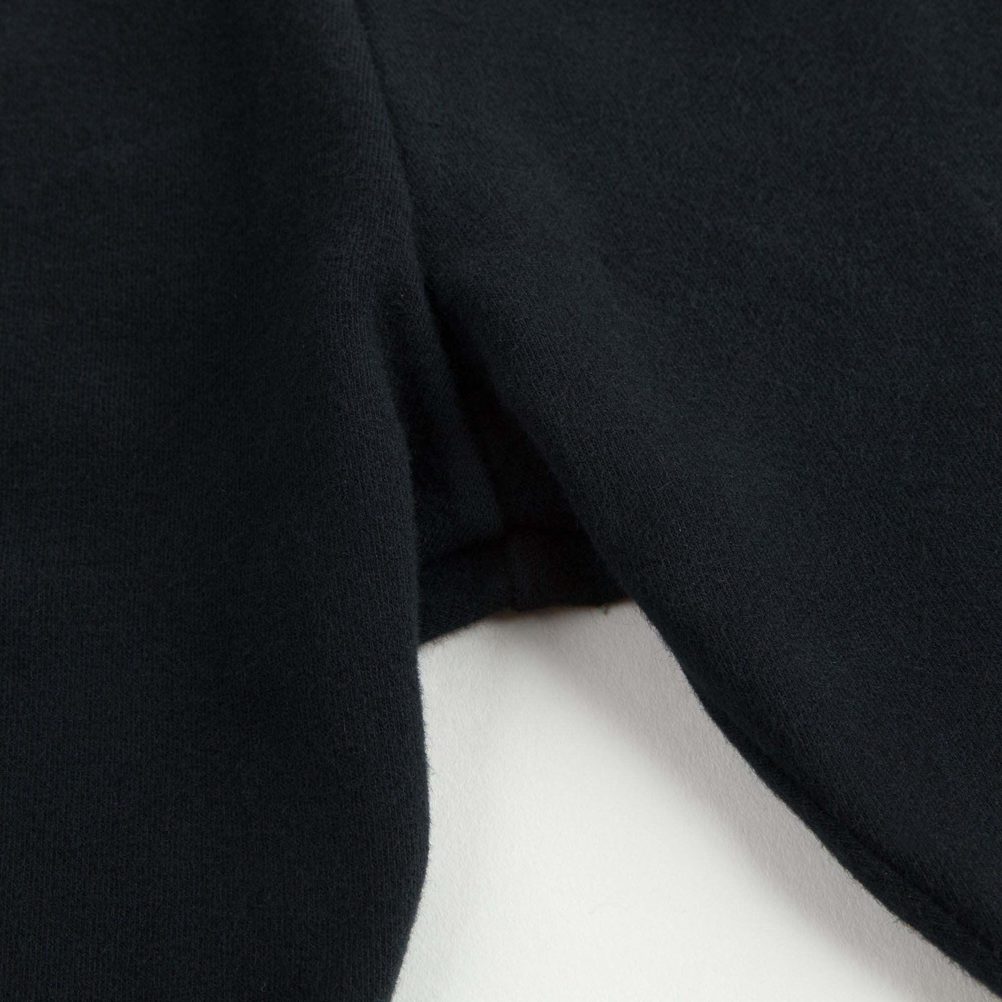Girls Black Cotton Trousers