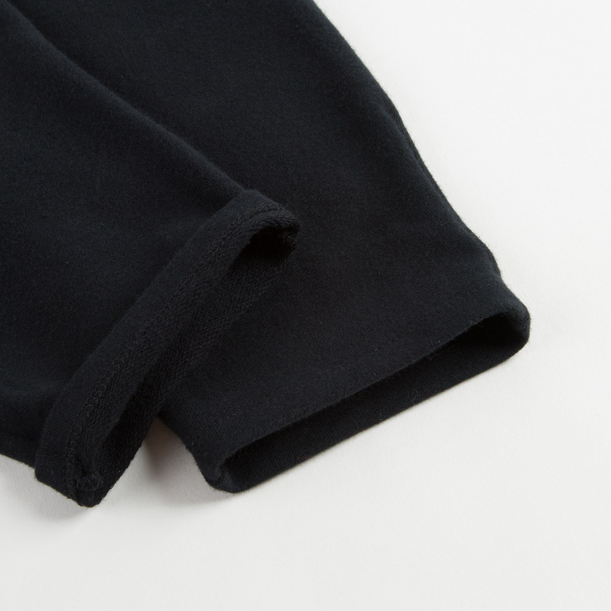 Girls Black Cotton Trousers