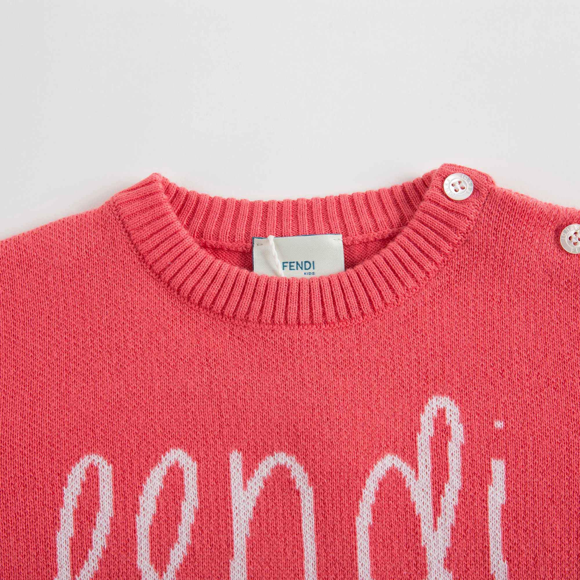 Baby Girls Rosa Antico Cotton Sweater