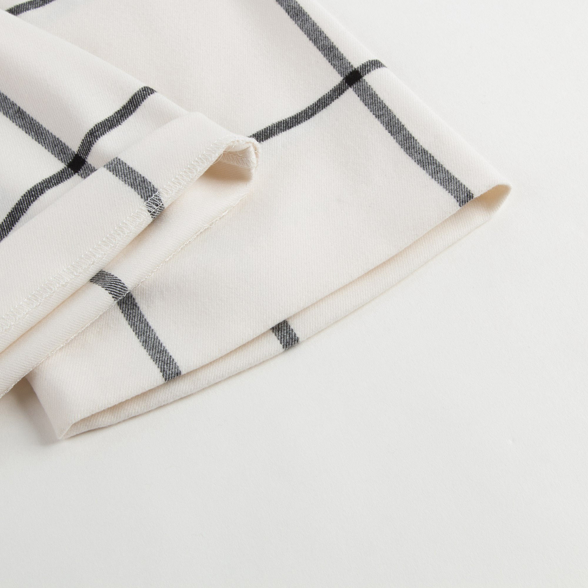 Girls Milk Checked Trousers