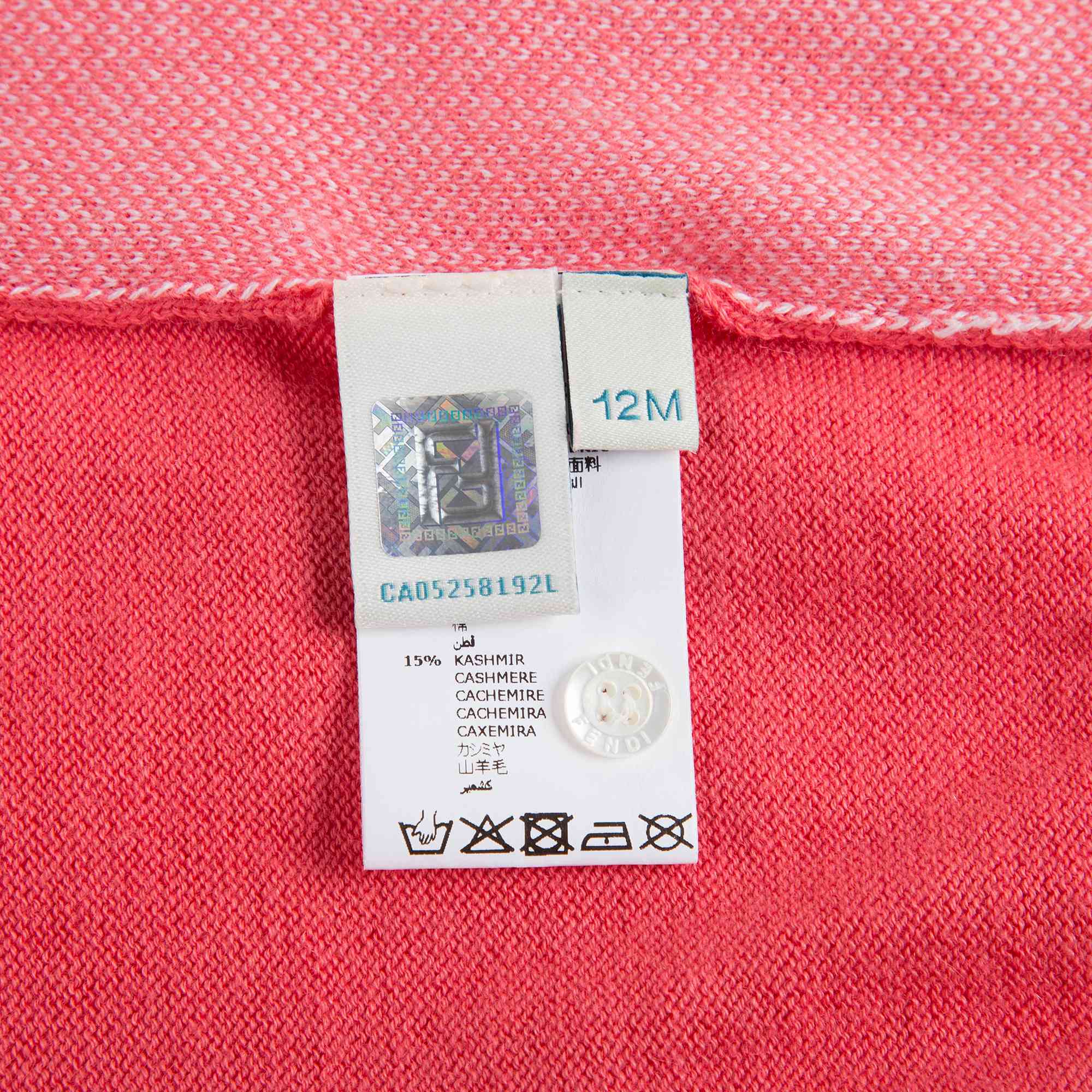 Baby Girls Rosa Antico Cotton Sweater