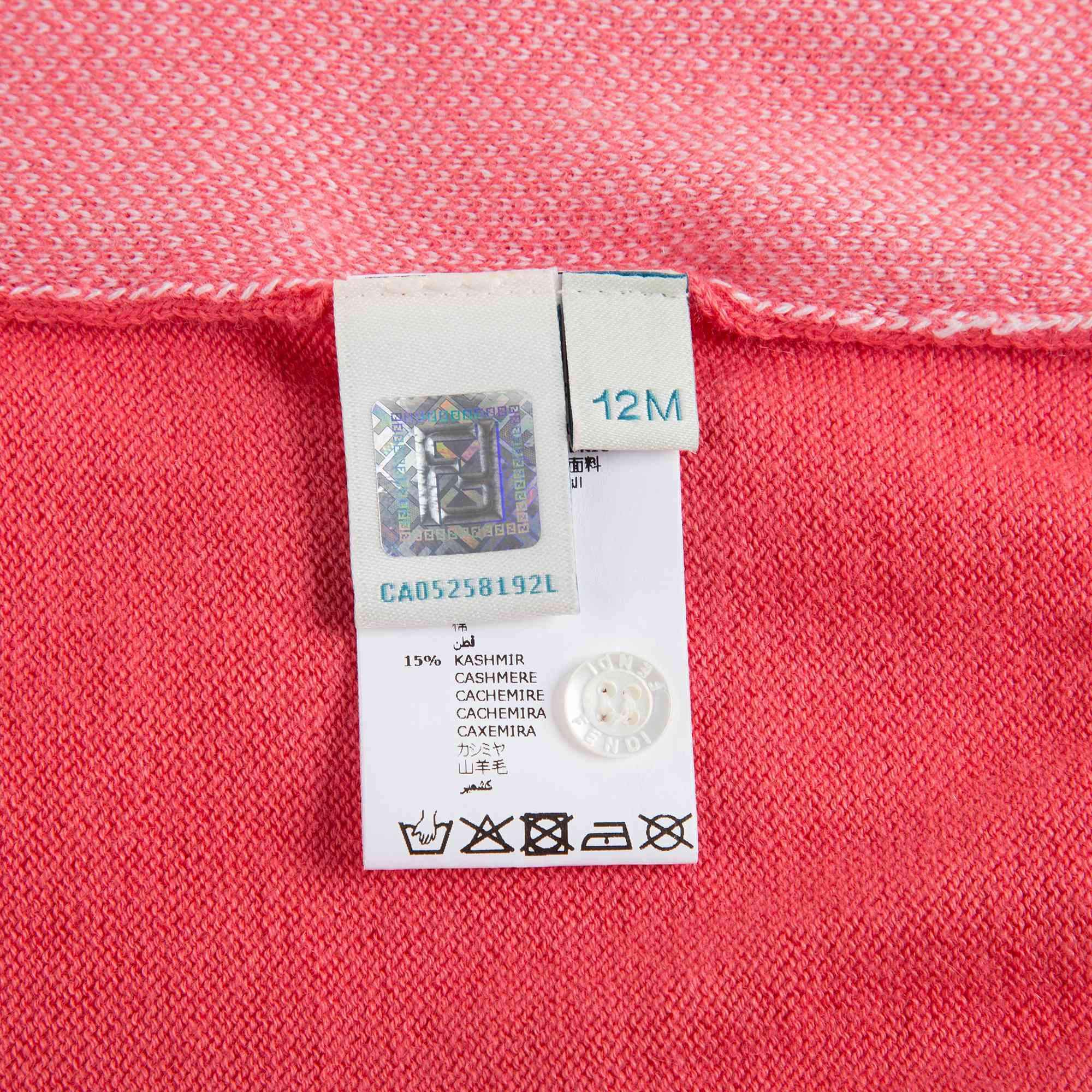 Baby Girls Rosa Antico Cotton Sweater