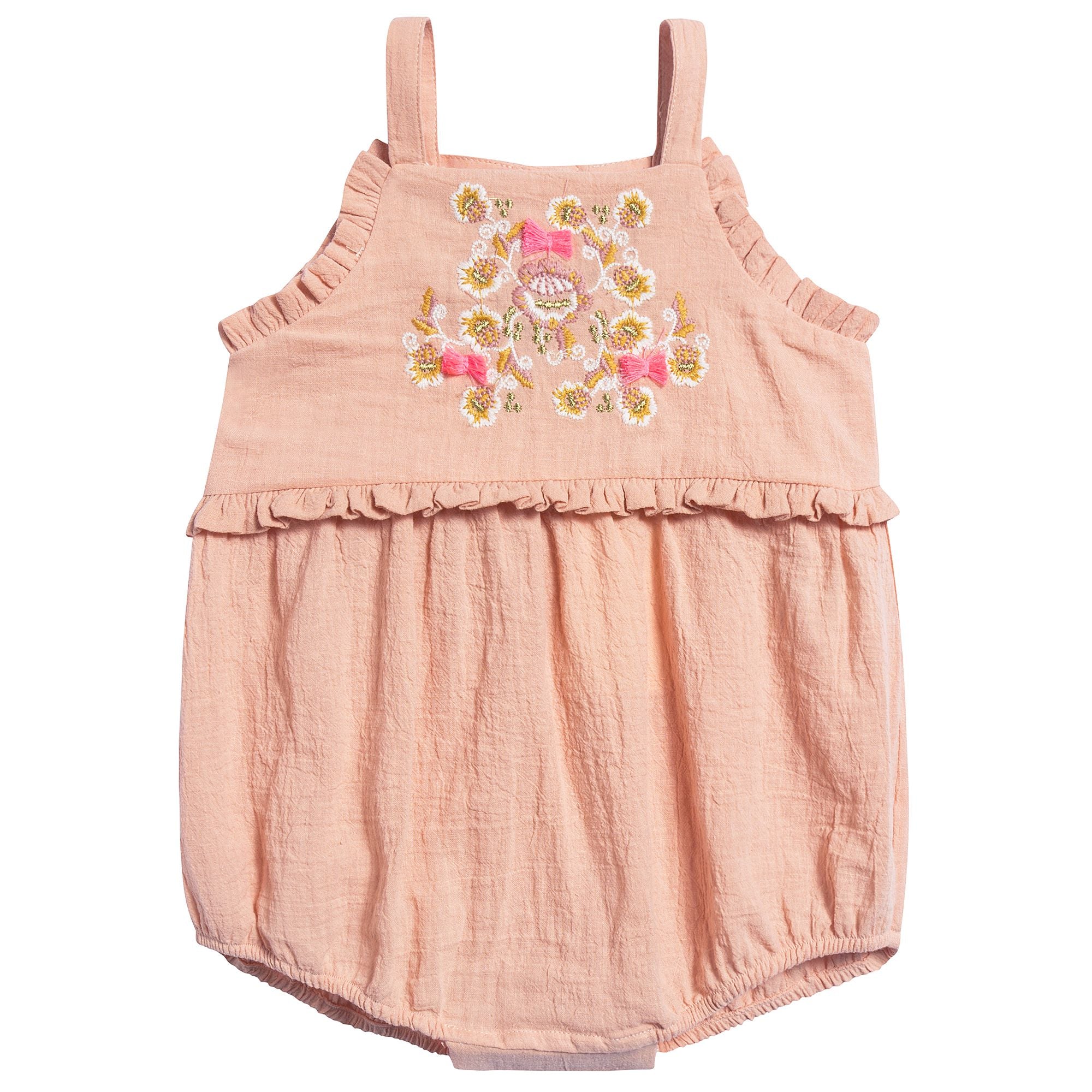 Girls Rose "Anjali" Rompers