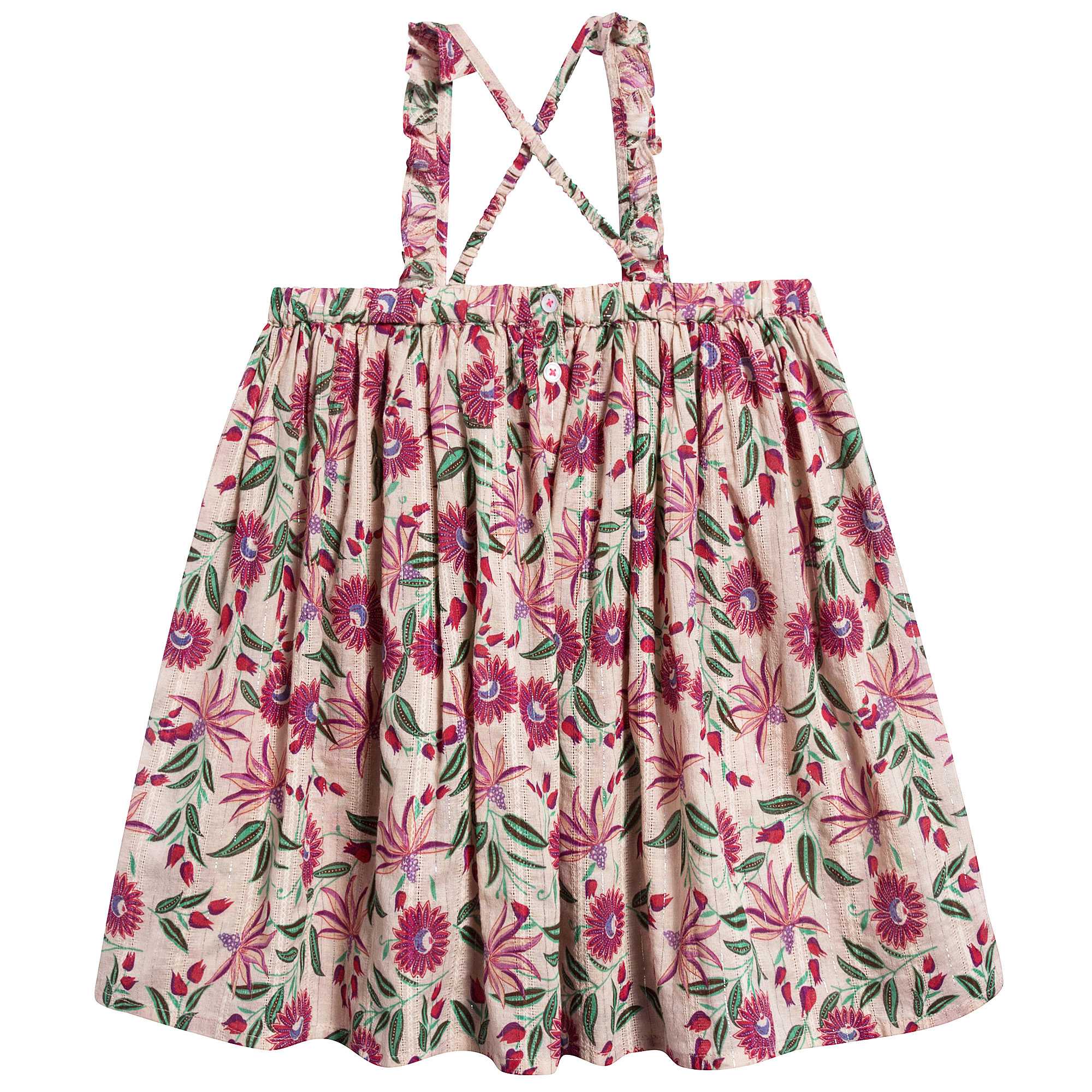 Girls White Flower "Lola" Dress