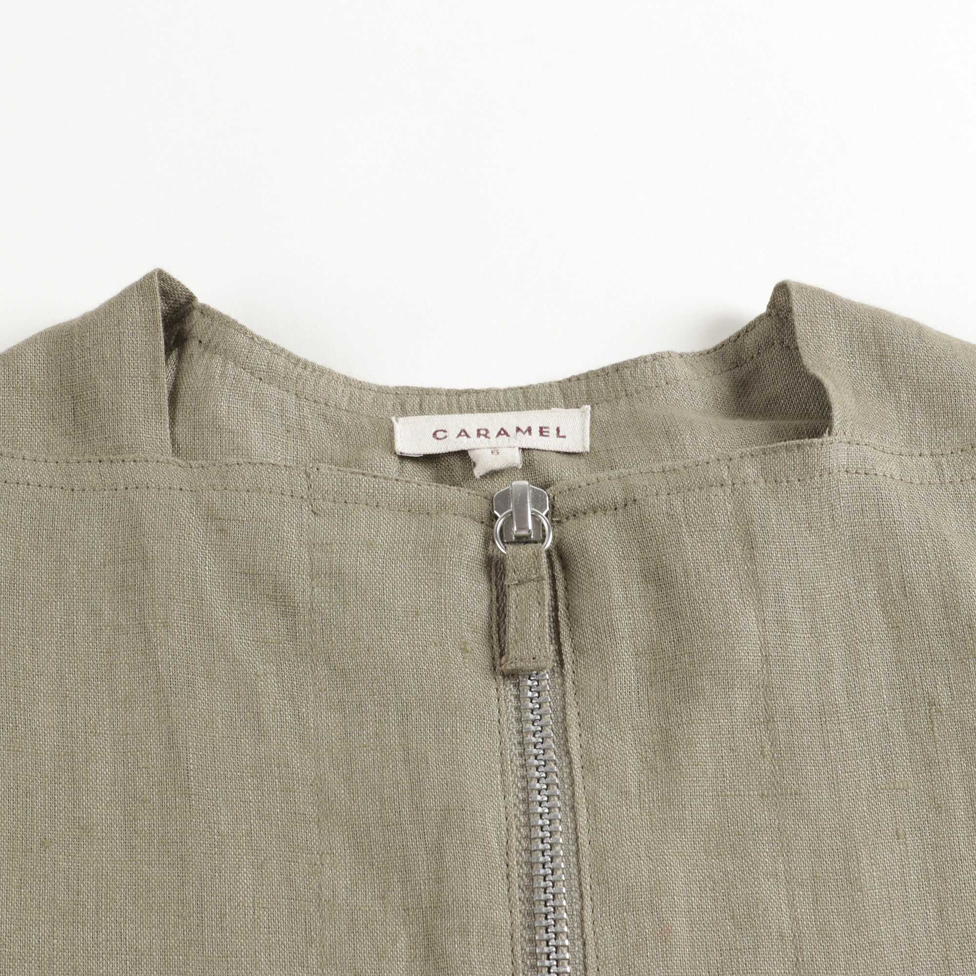 Girls Sage Green Waist Dress
