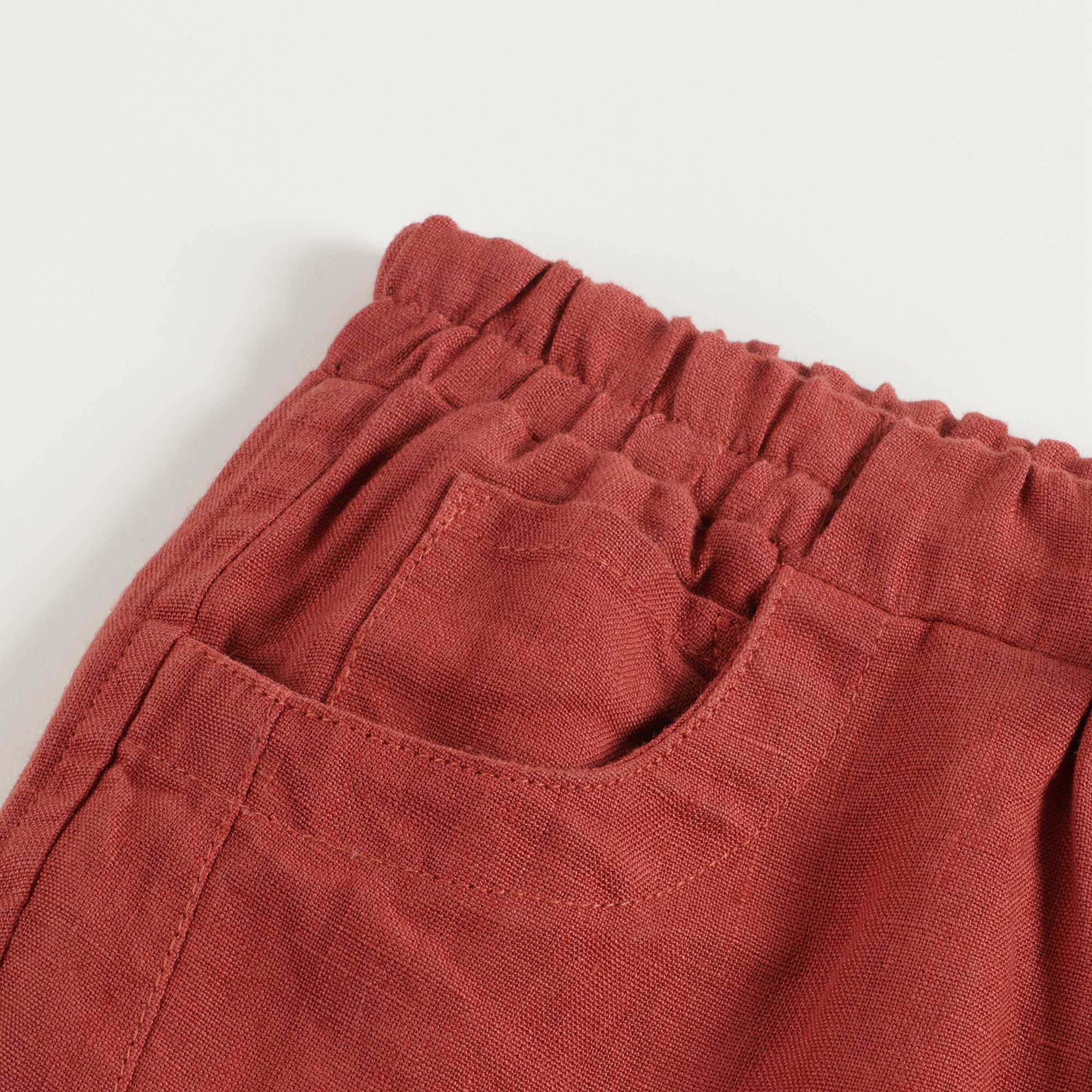 Girls Red Trousers