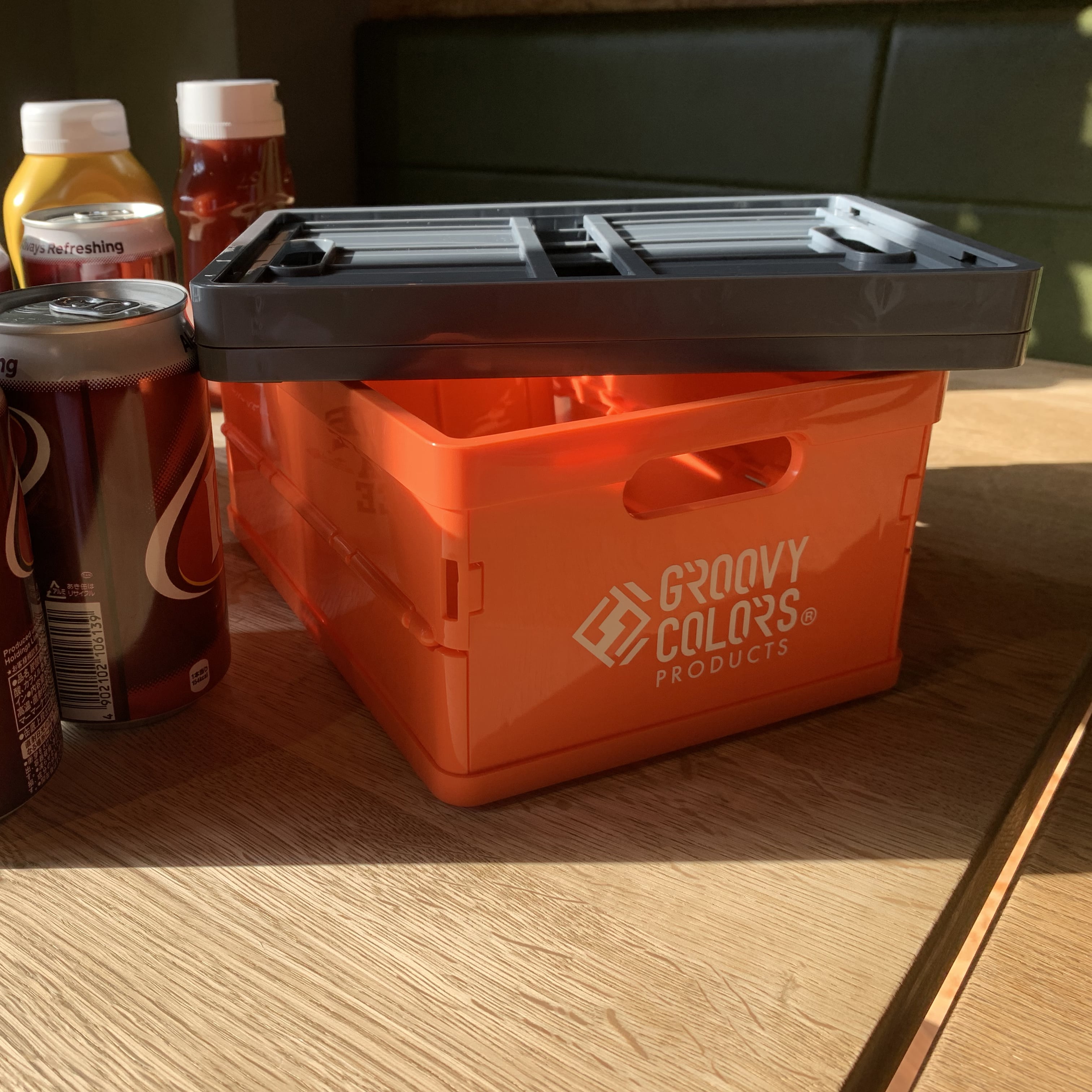 Orange Storage Box