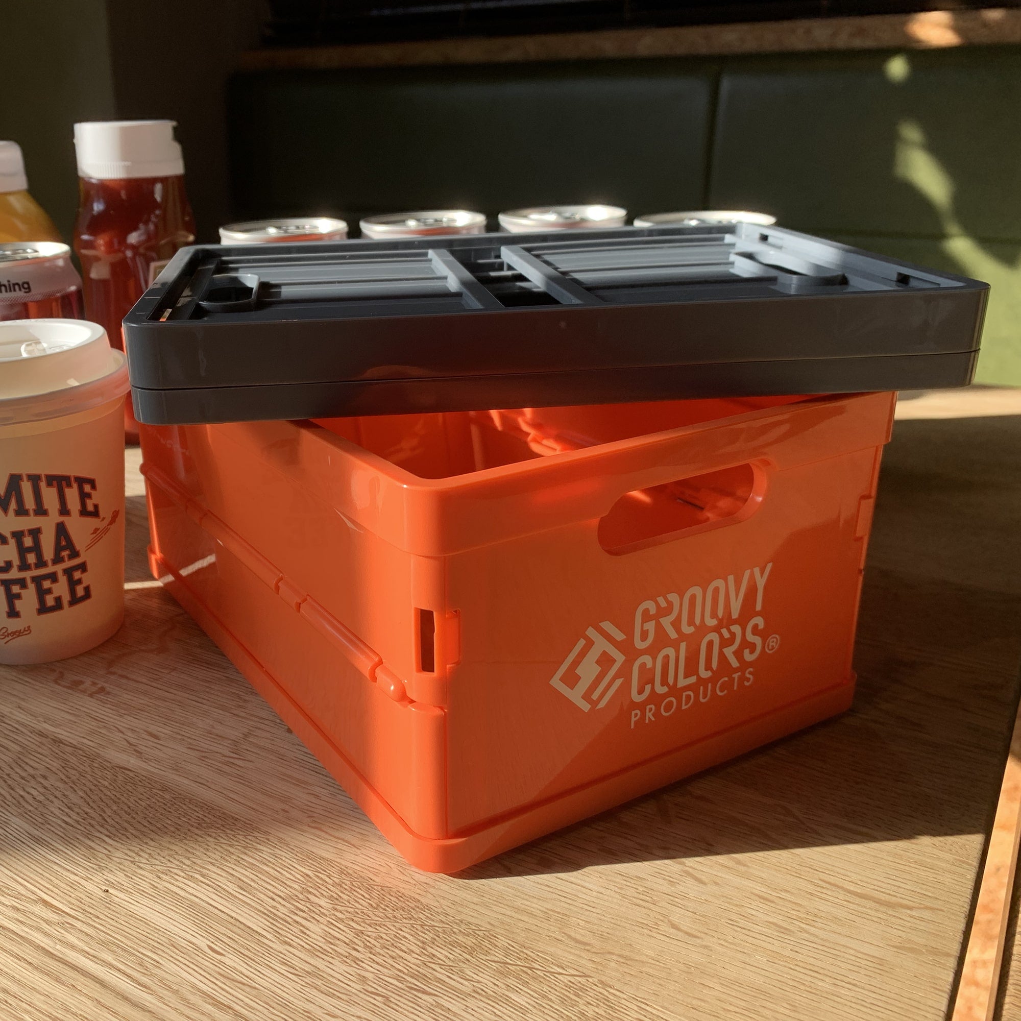 Orange Storage Box