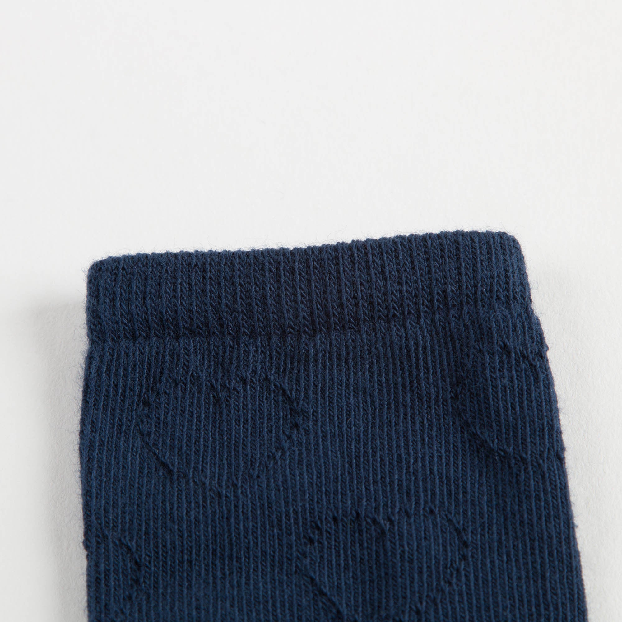 Girls Navy Blue Cotton Socks