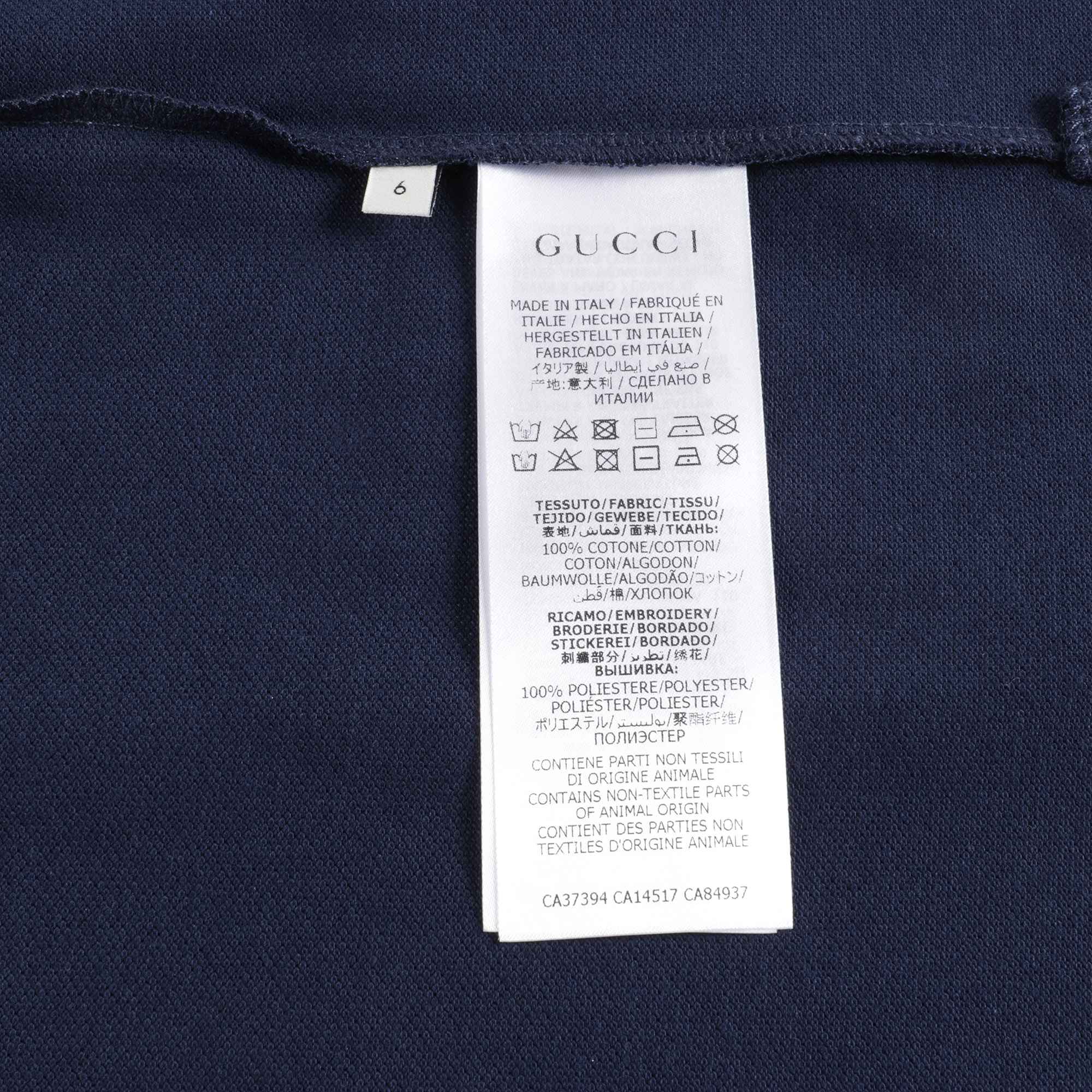 Girls Blue Logo Cotton Polo Dress