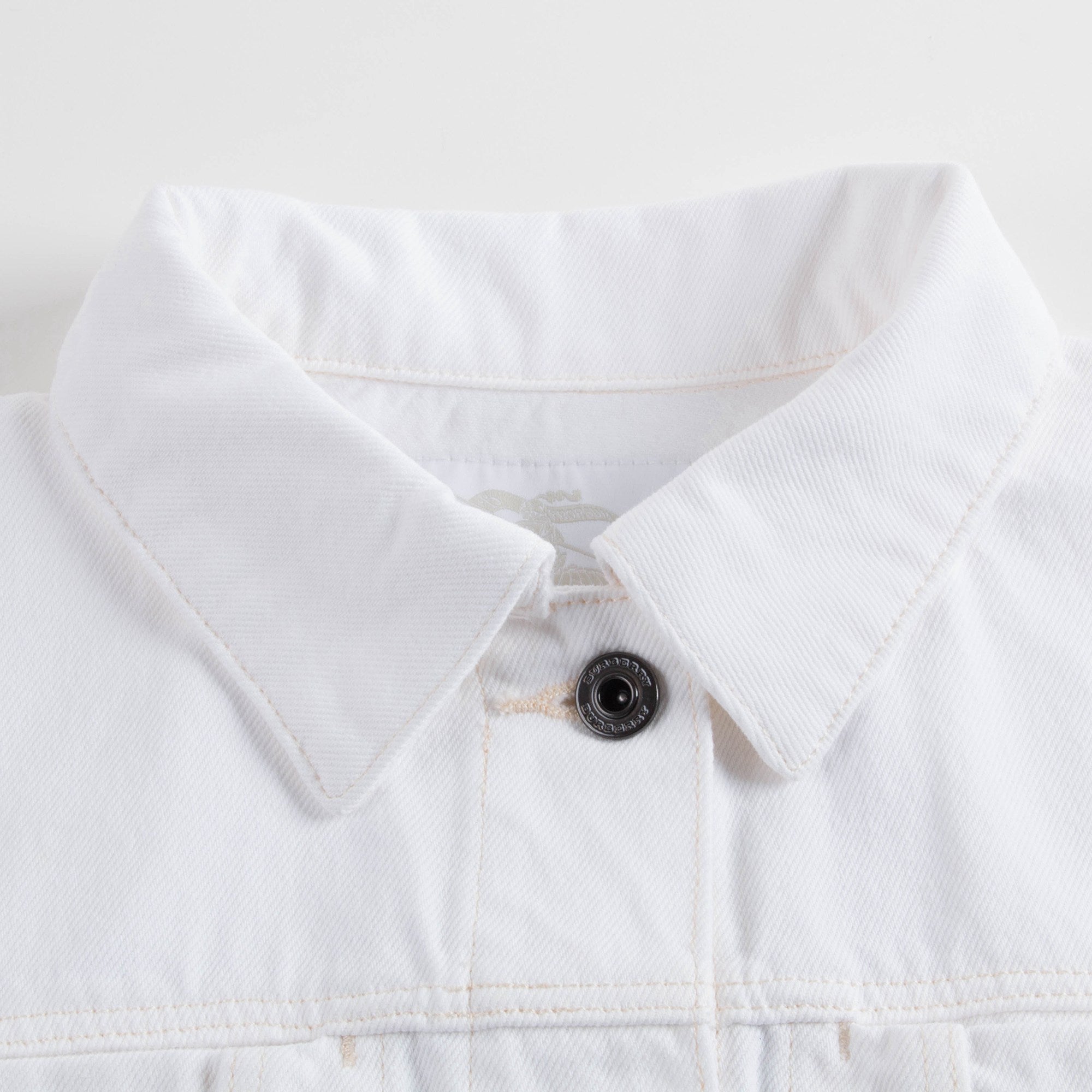 Girls Natural White Cotton Jacket