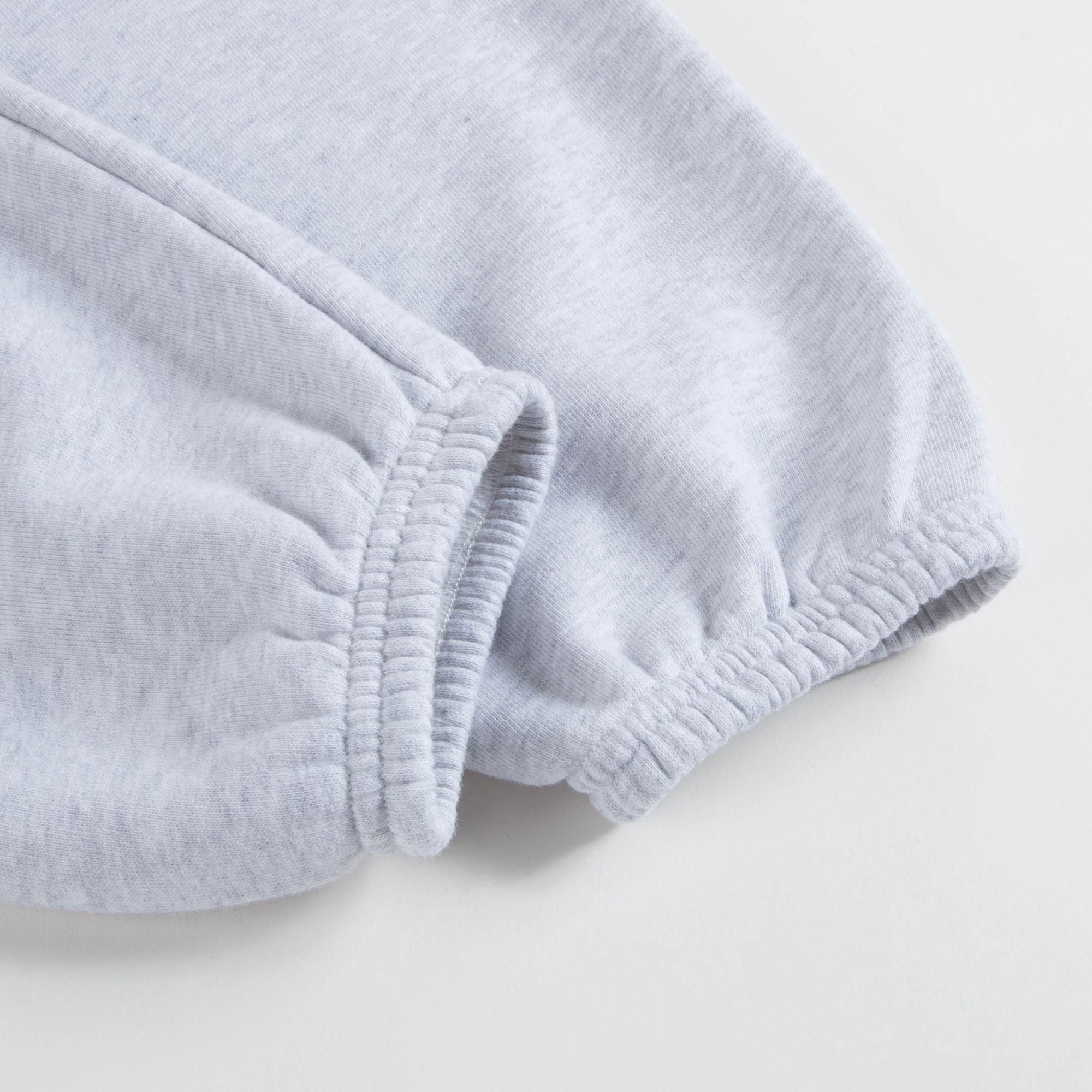 Girls & Boys Grey Chine Cotton Trousers