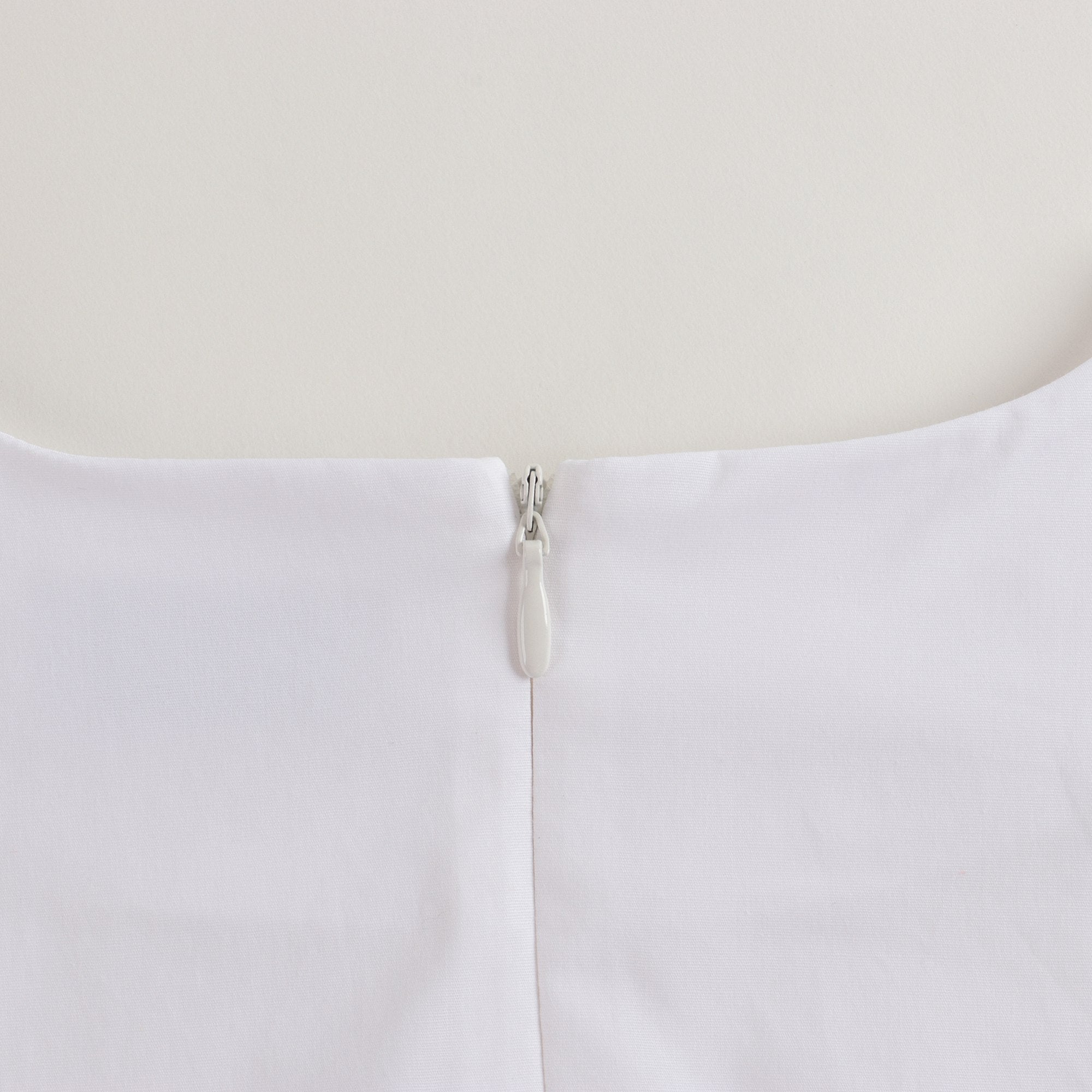 Girls White Logo Cotton Top