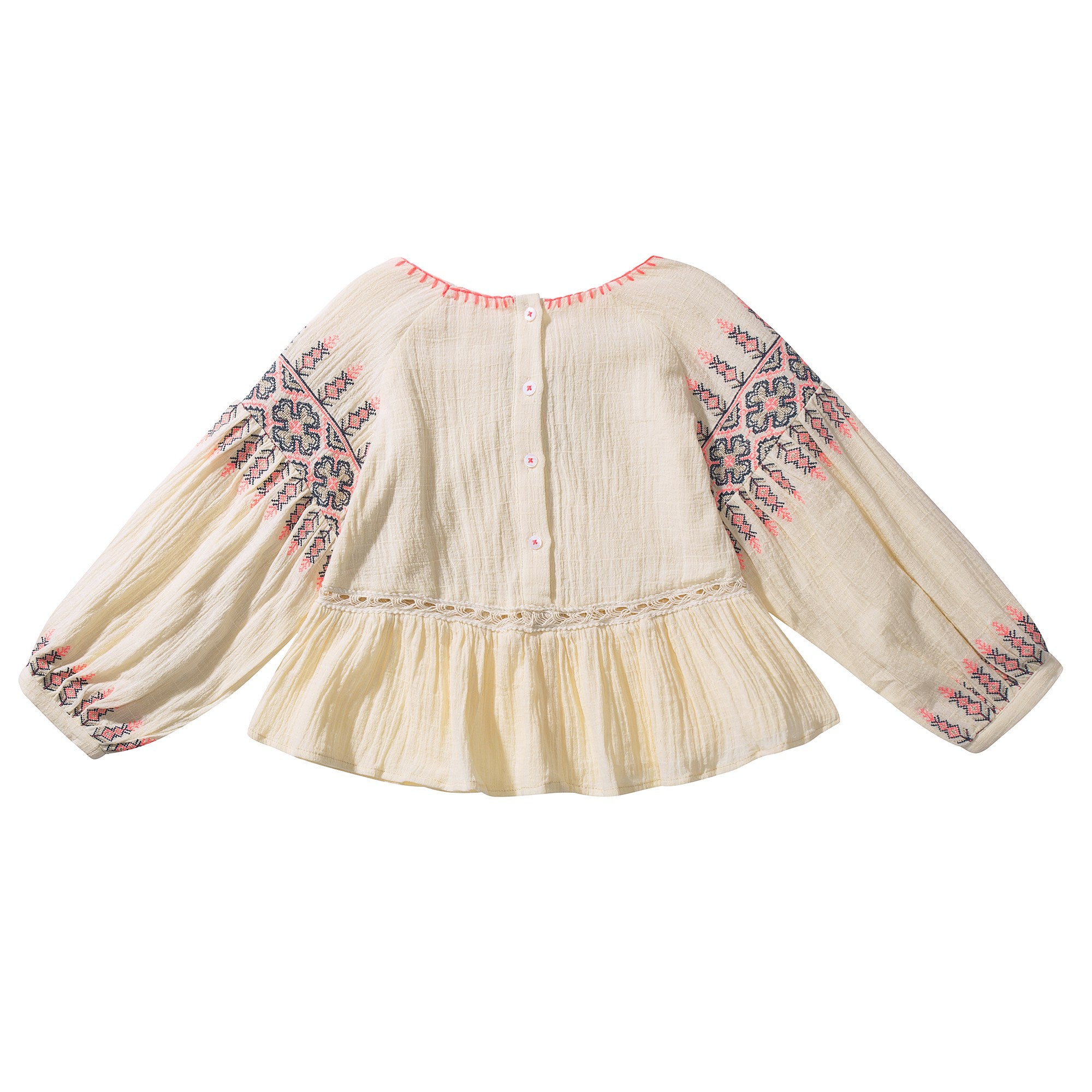 Girls Beige "Nya" Blouse