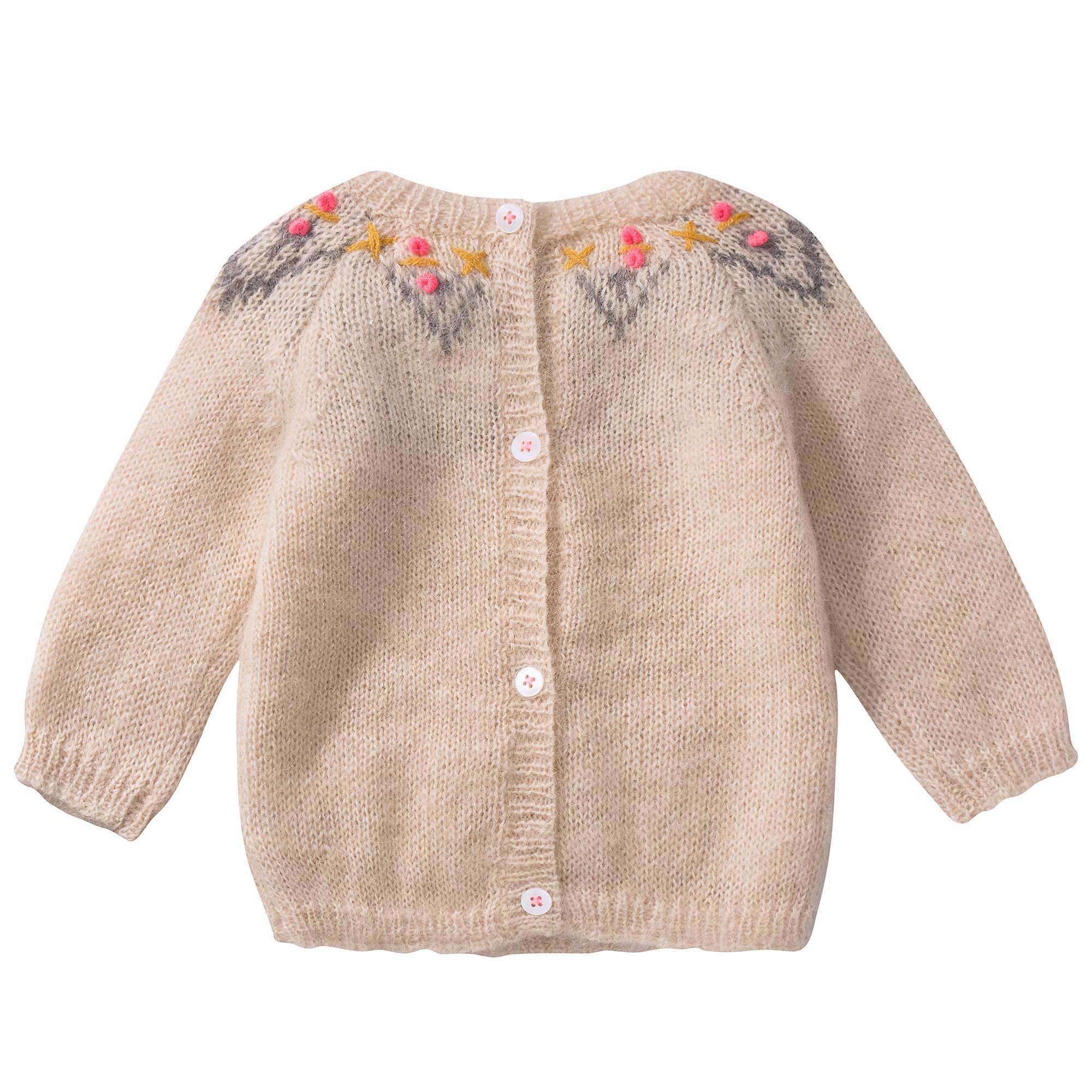 Girls Beige "Edgard" Sweater
