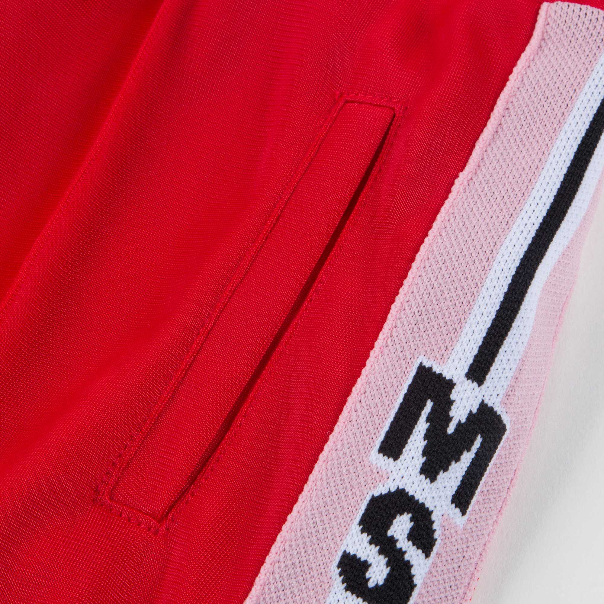 Girls Red Logo Trousers