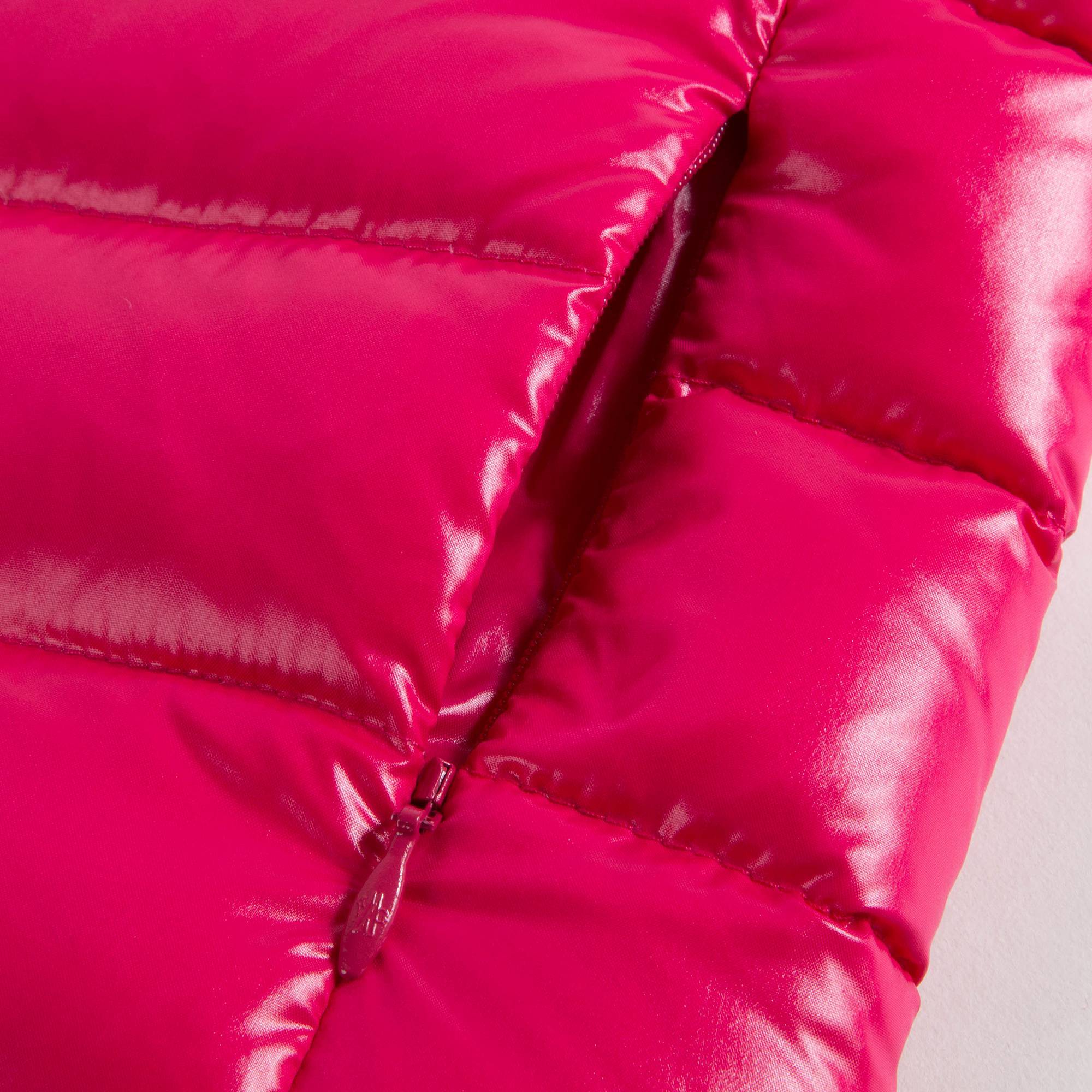 Girls Pink "GHANY" Padded Down Gilet