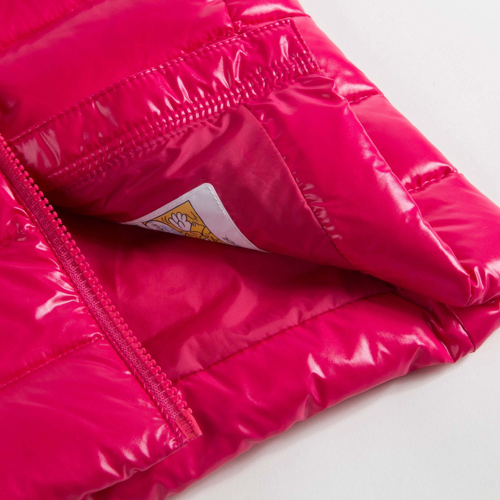 Girls Pink "GHANY" Padded Down Gilet