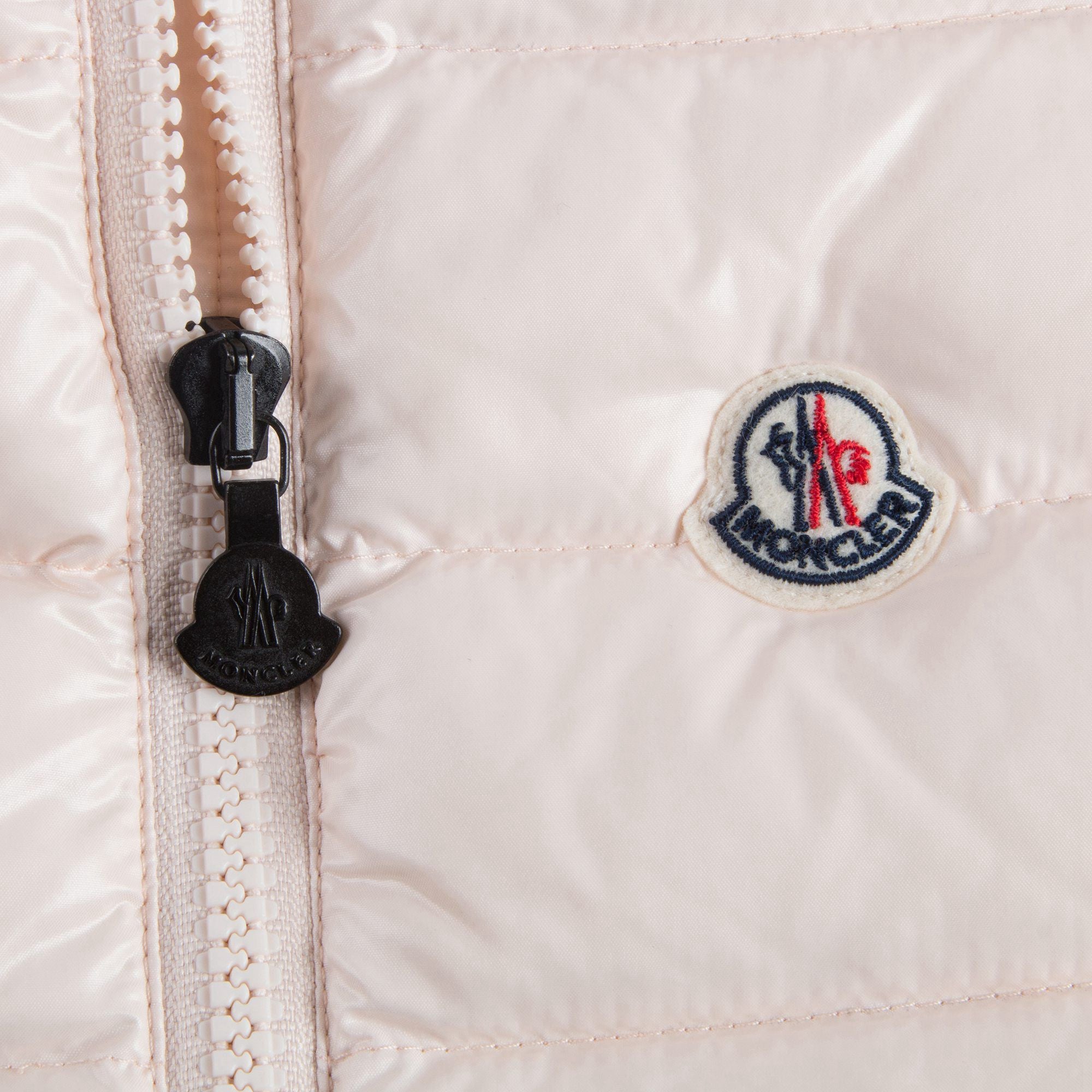 Girls Light Pink 'Ghany' Down Gilet