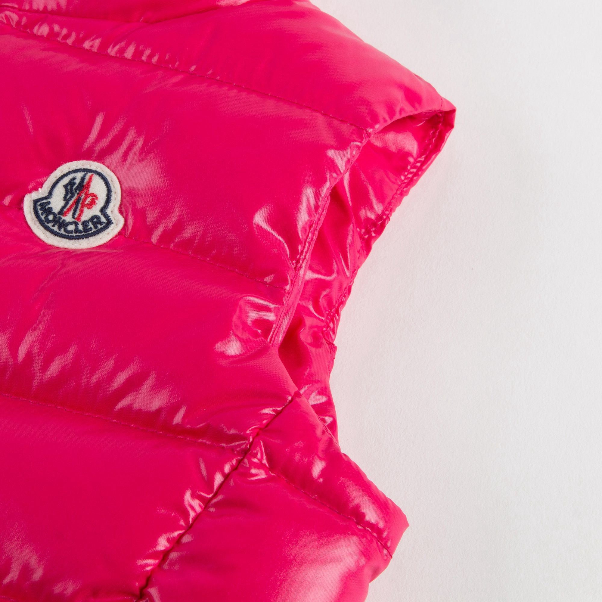 Girls Pink 'Ghany' Down Gilet