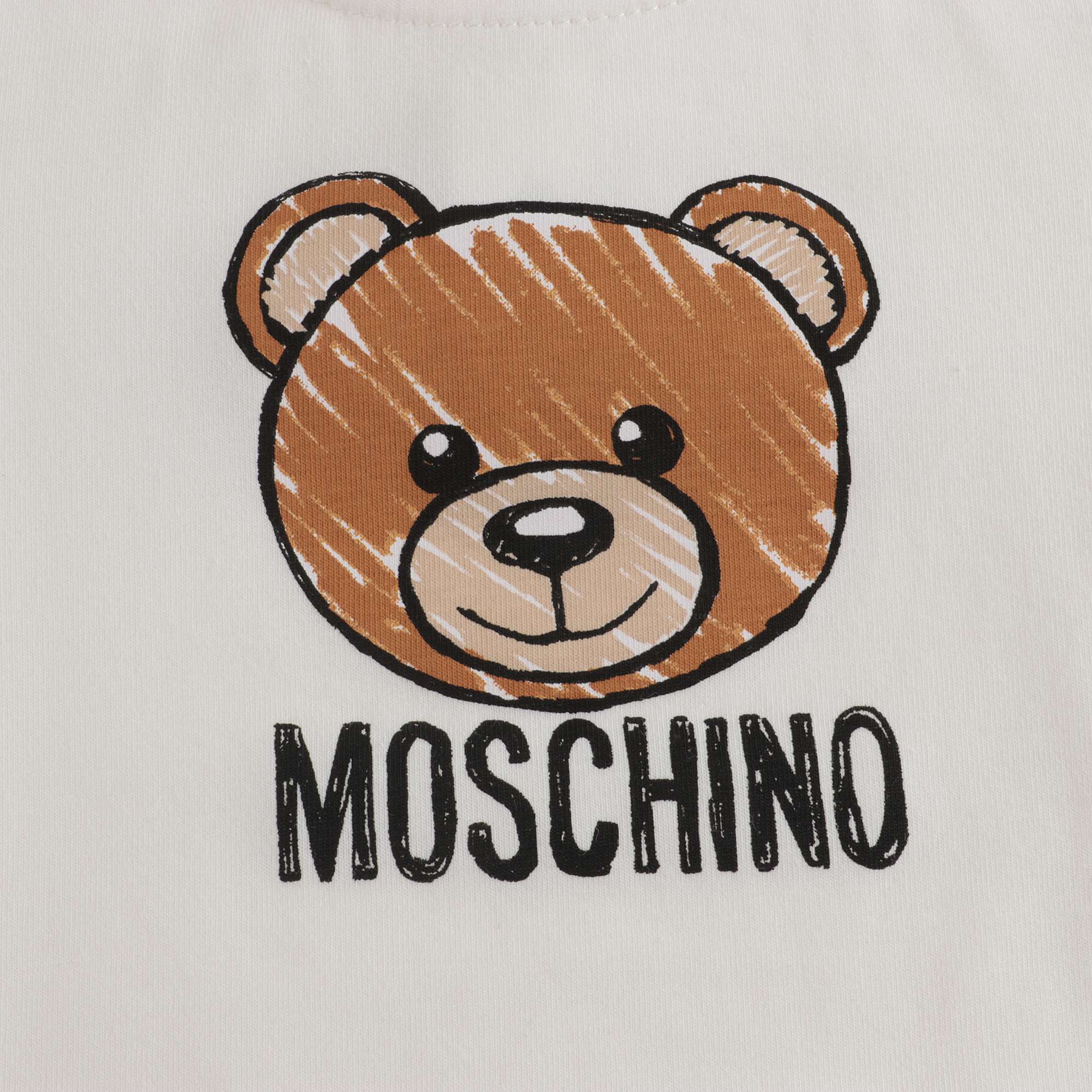 Baby Girls Ivory Teddy T-shirt