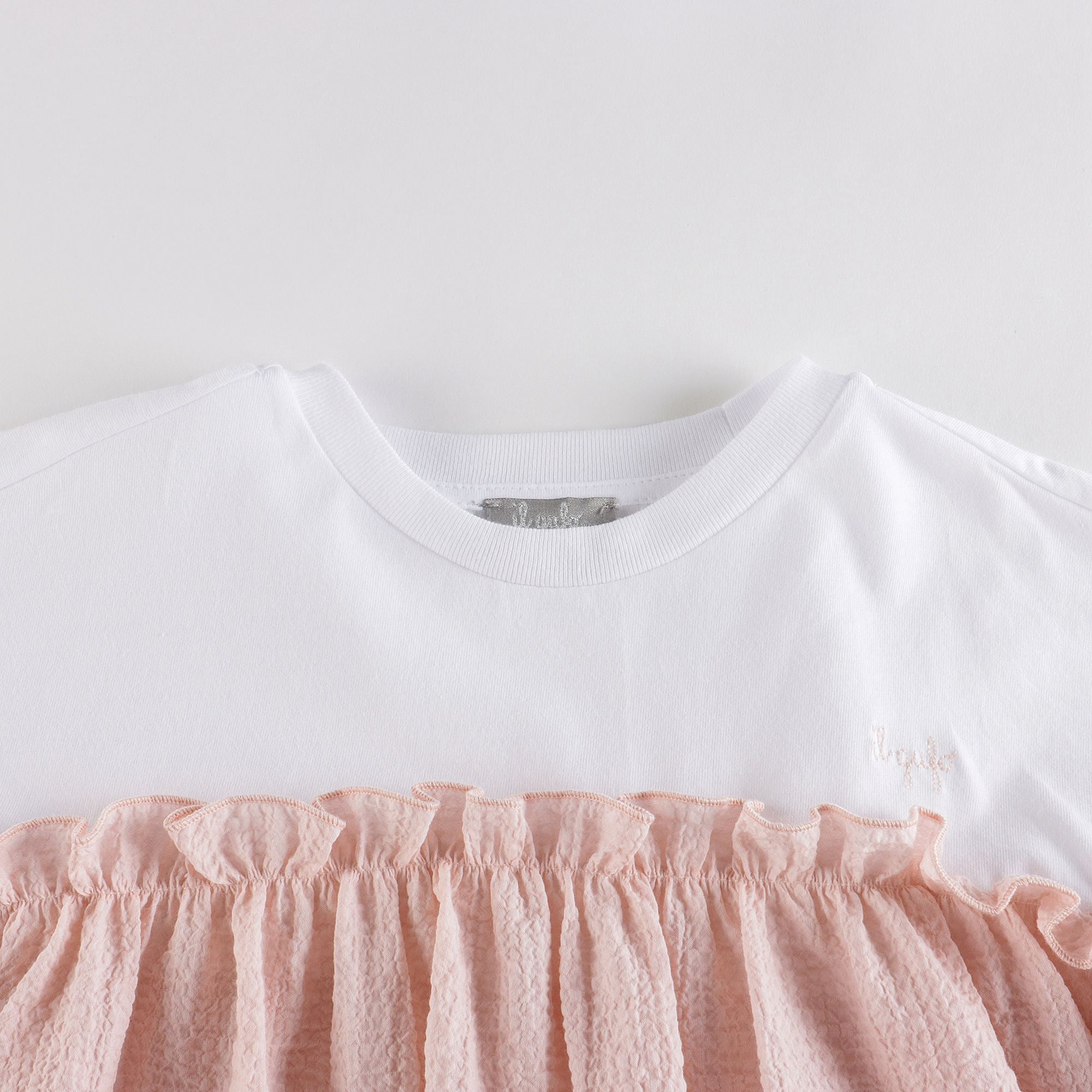 Girls Pink Cotton Dress