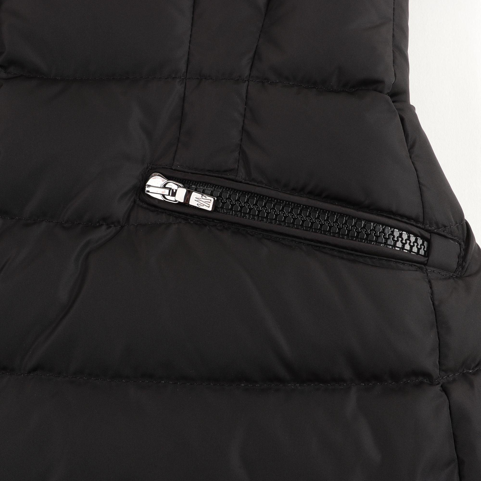 Girls Black "CHARPAL" Padded Down Coat