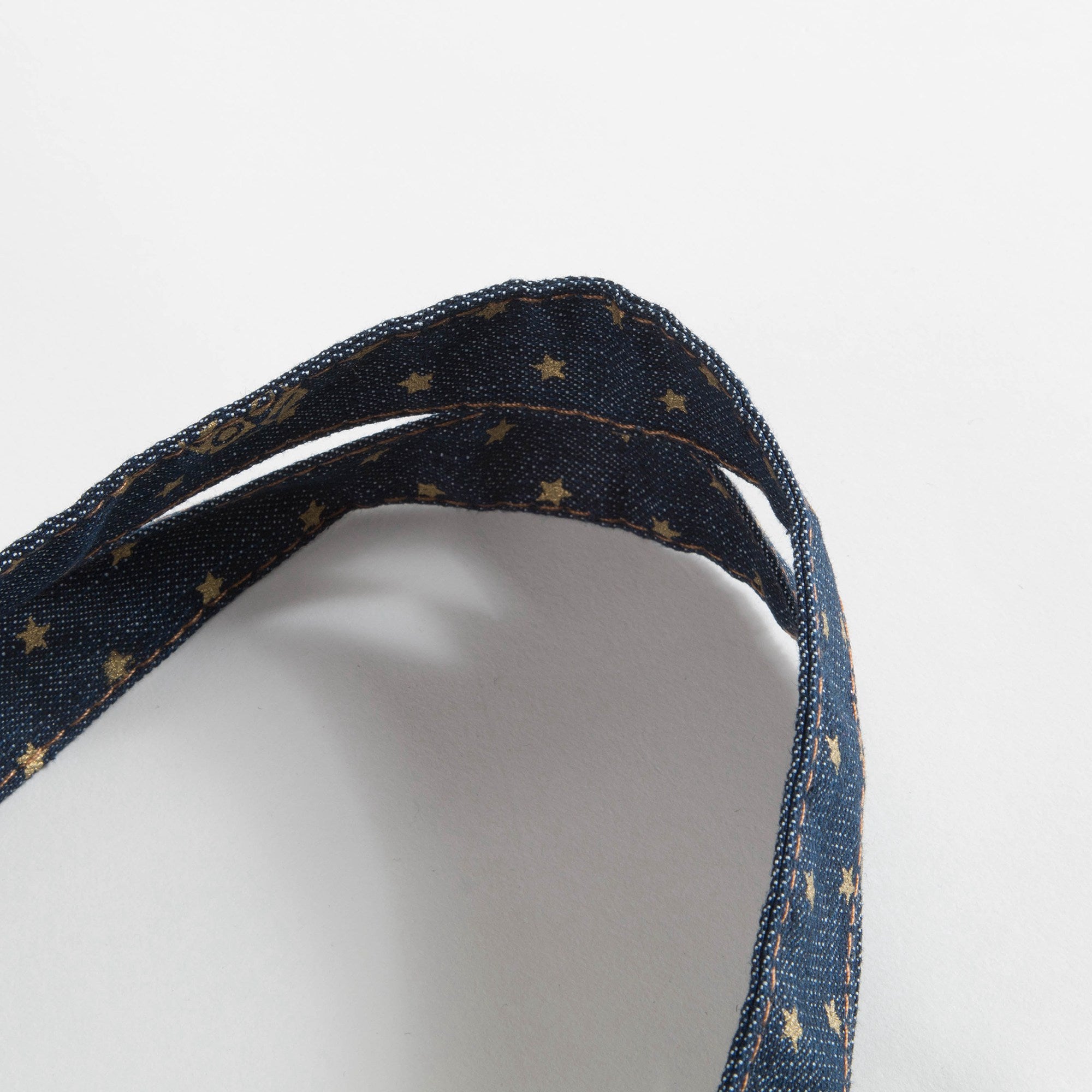Girls Denim Blue Star Printed Bag