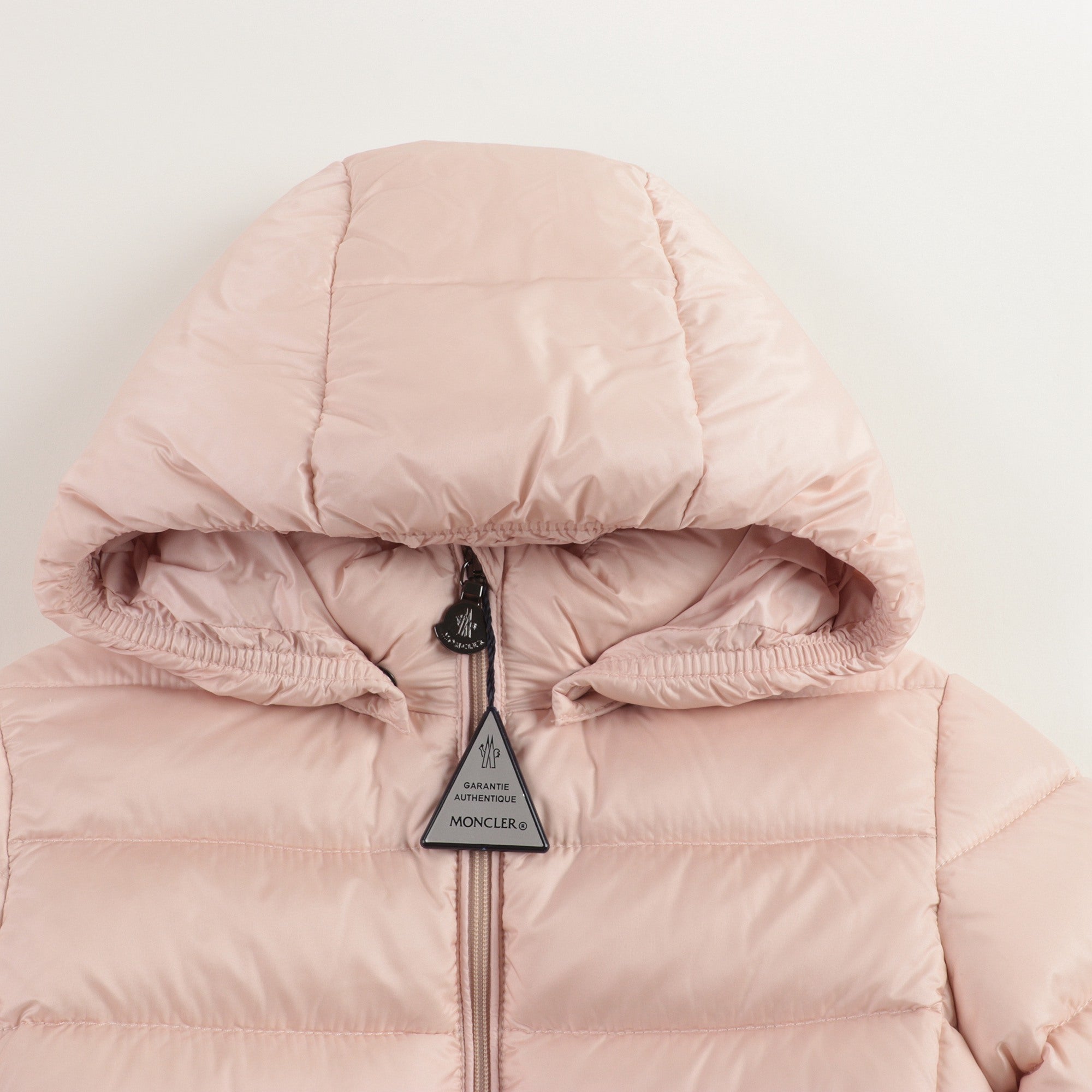 Baby Girls Pink "MAJEURE" Padded Down Coat