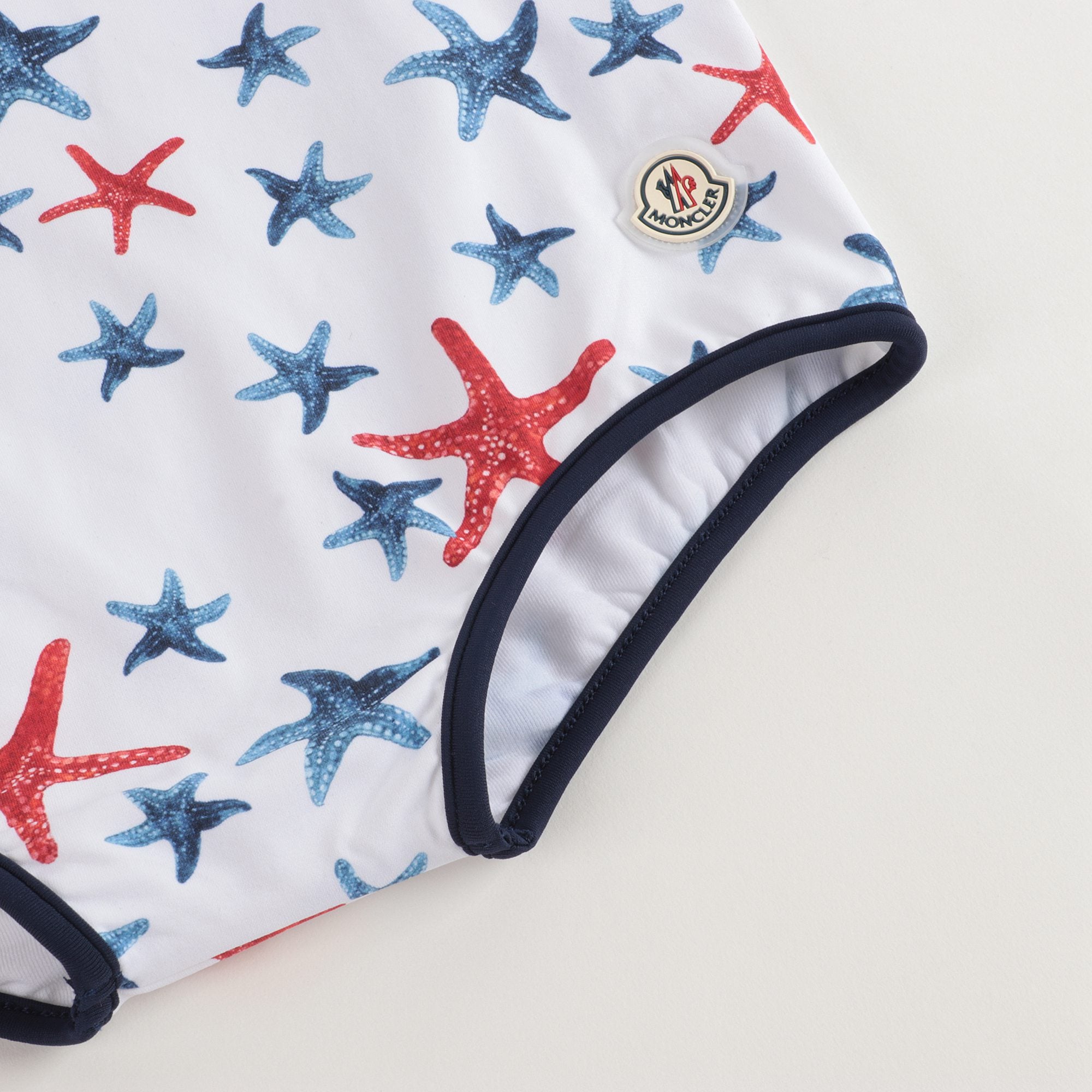 Baby Girls White Star Swimsuit
