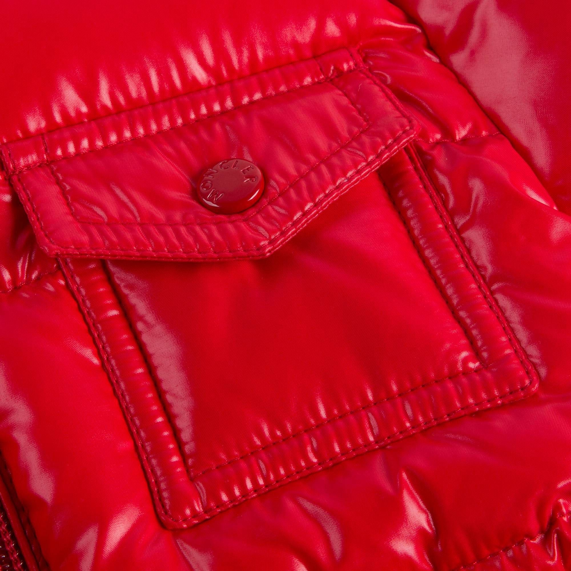 Baby Girls Red "K2" Padded Down Jacket