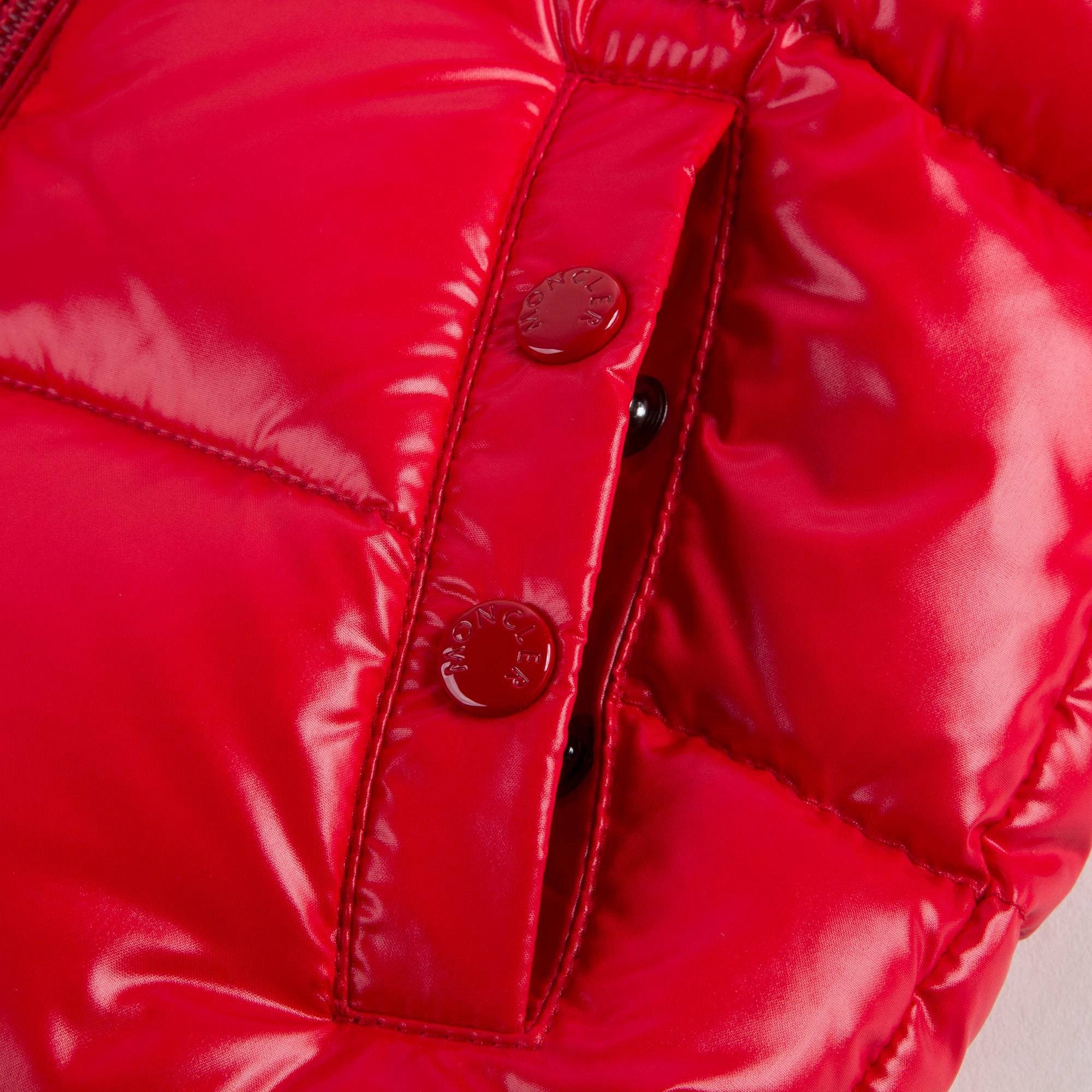 Baby Girls Red "K2" Padded Down Jacket