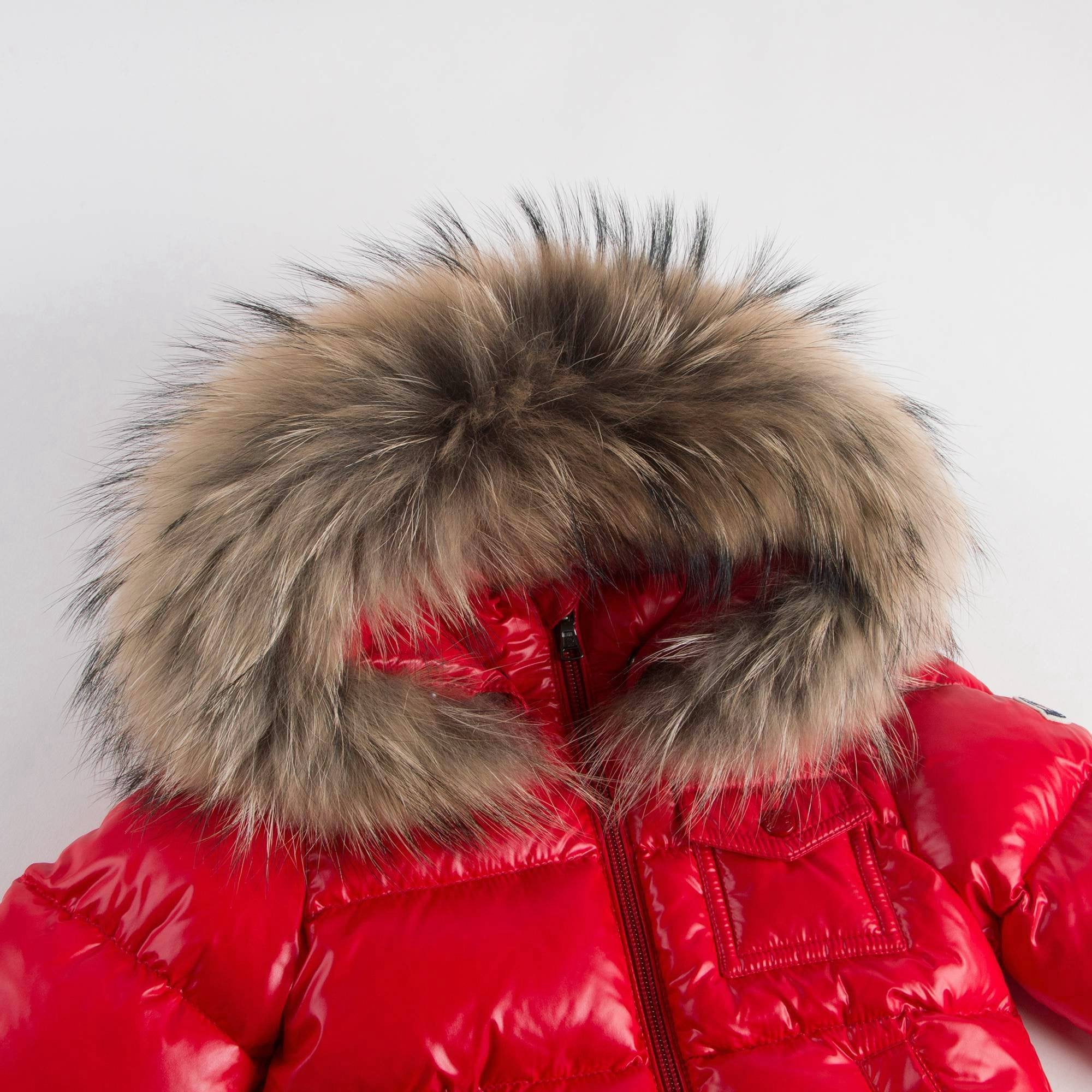 Baby Girls Red "K2" Padded Down Jacket