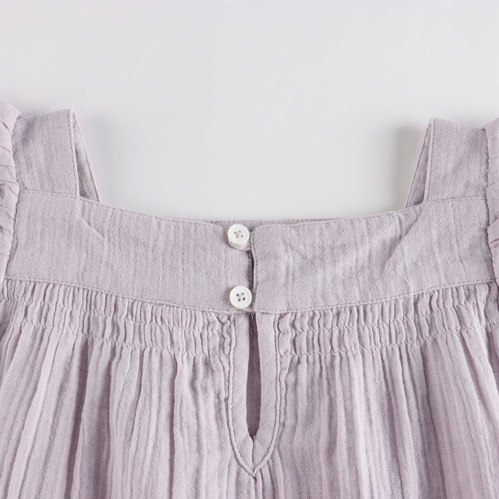 Girls Purple Cotton Top